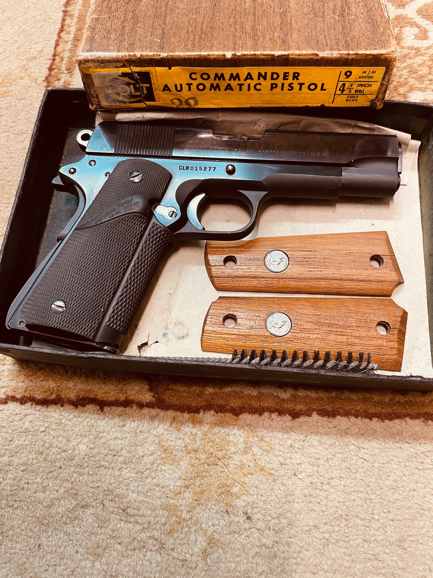 Pistole Colt Commander 9mm Luger – Bild 3