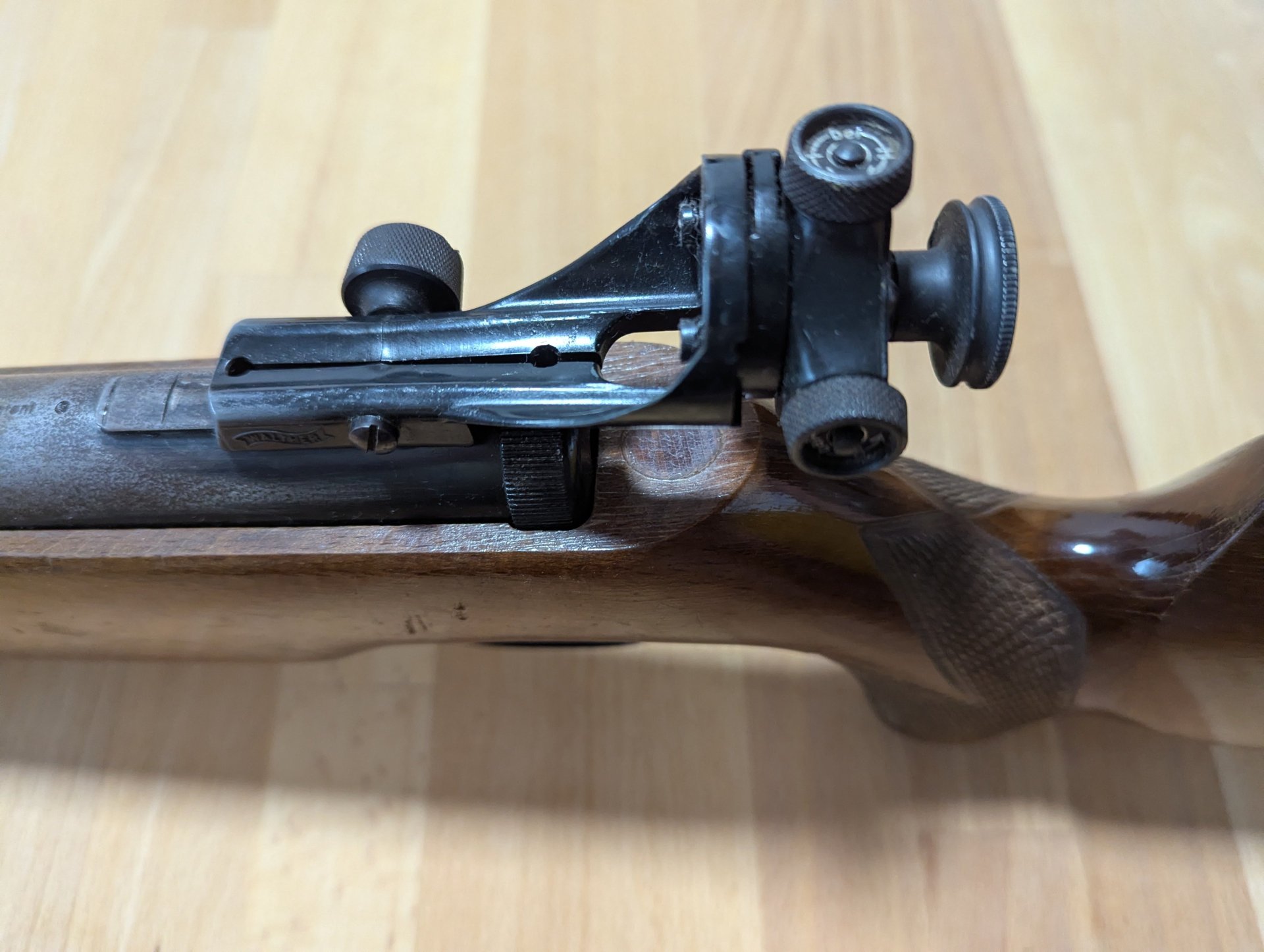 Walther Modell 55 Luftgewehr – Dachbodenfund von 1963 (Seriennummer 209599) – Bild 10