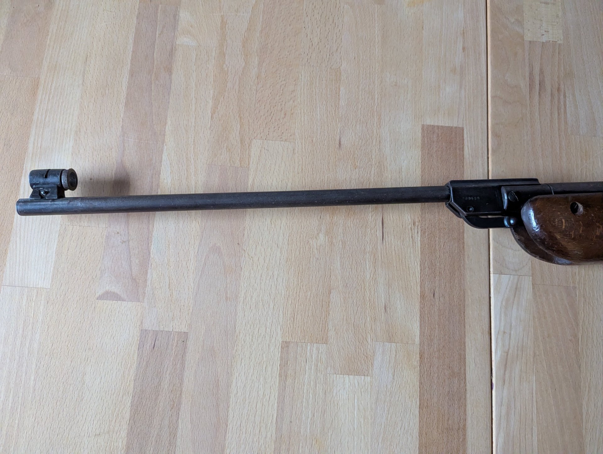 Walther Modell 55 Luftgewehr – Dachbodenfund von 1963 (Seriennummer 209599) – Bild 6