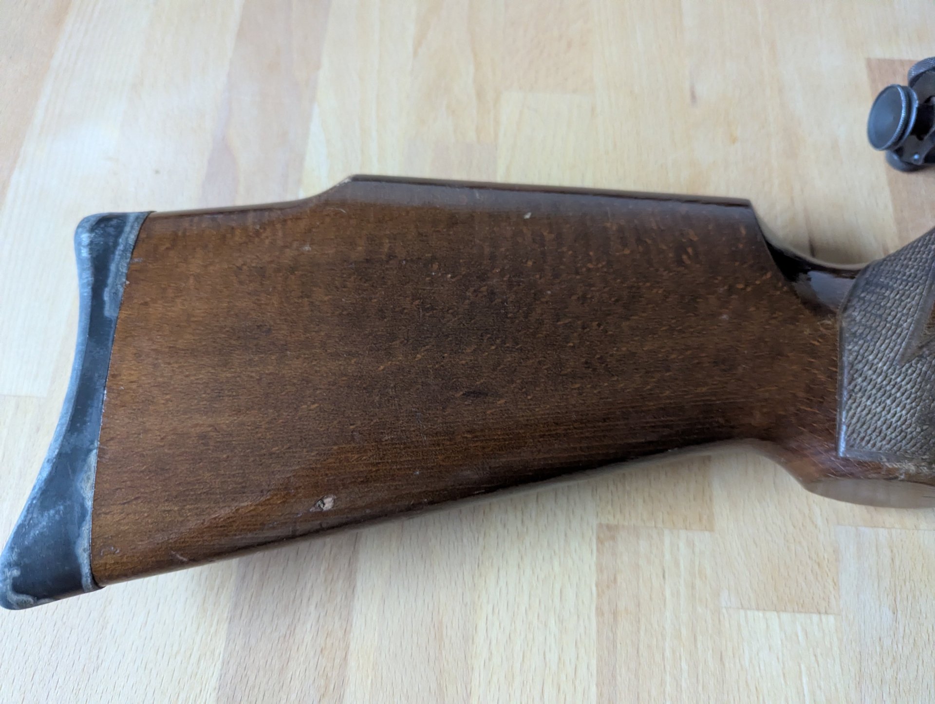 Walther Modell 55 Luftgewehr – Dachbodenfund von 1963 (Seriennummer 209599) – Bild 12