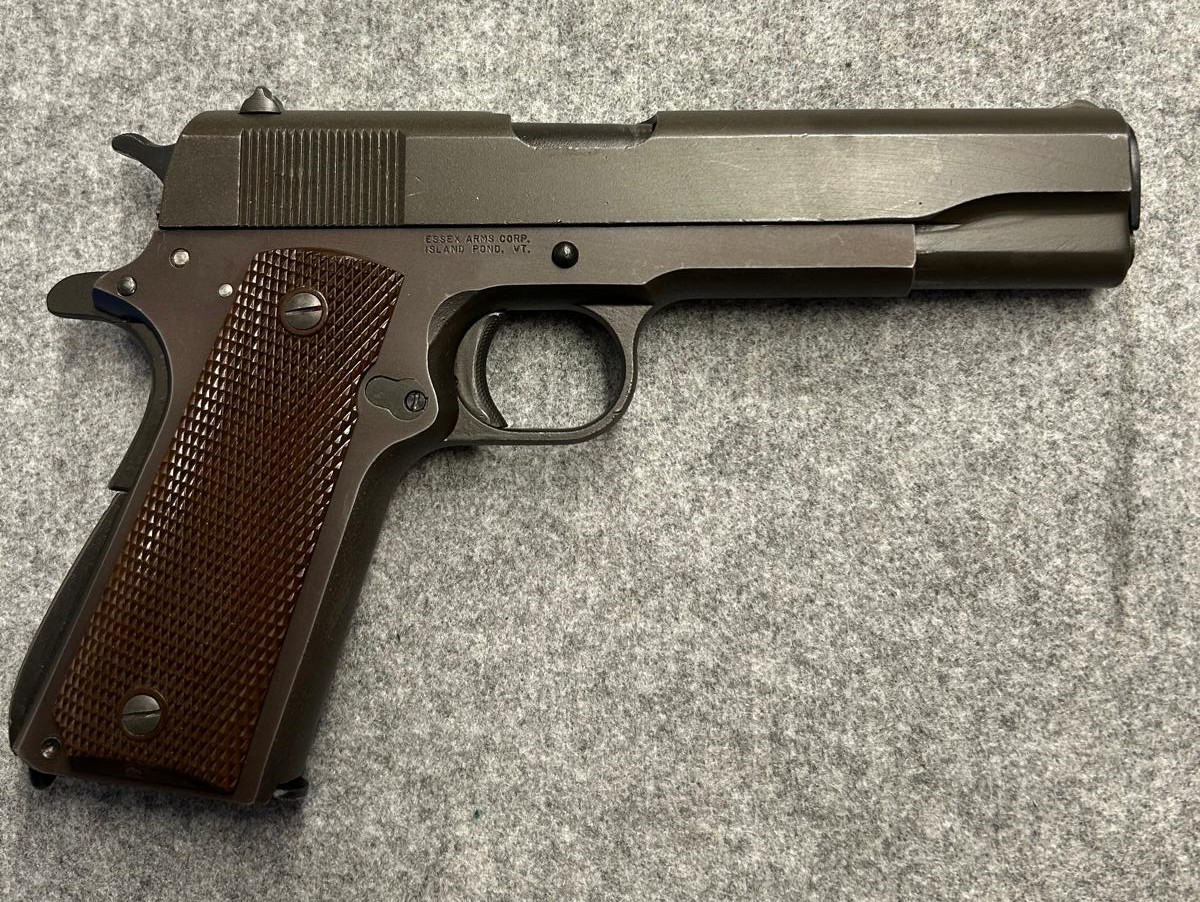 Pistole Colt 1911 Remington Rand Syracuse NY USA Kaliber 45ACP – Bild 2