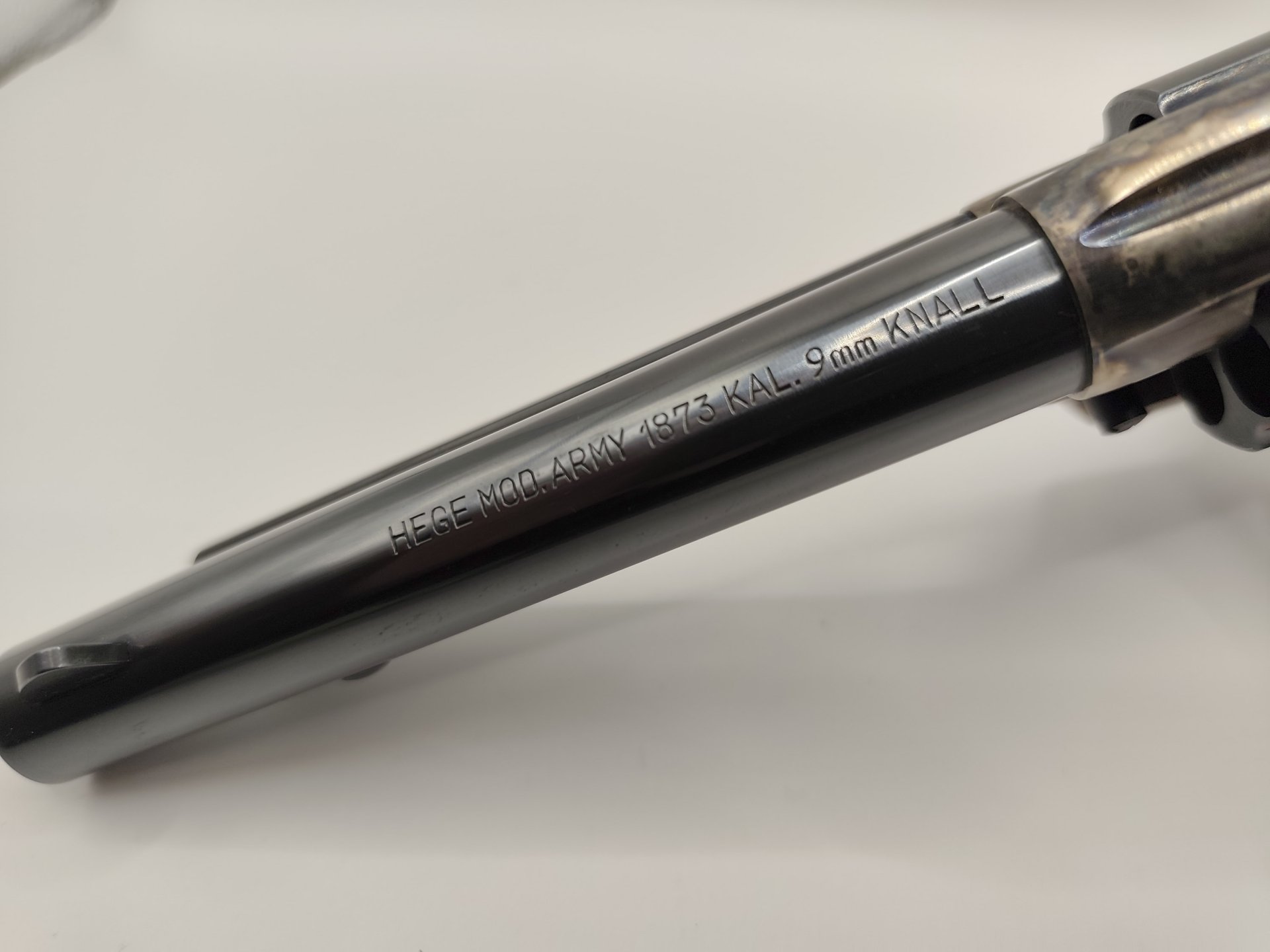 Hege, Revolver Modell Army 1873, ( ähnlich Colt SAA ) 9mm Knall – Bild 2