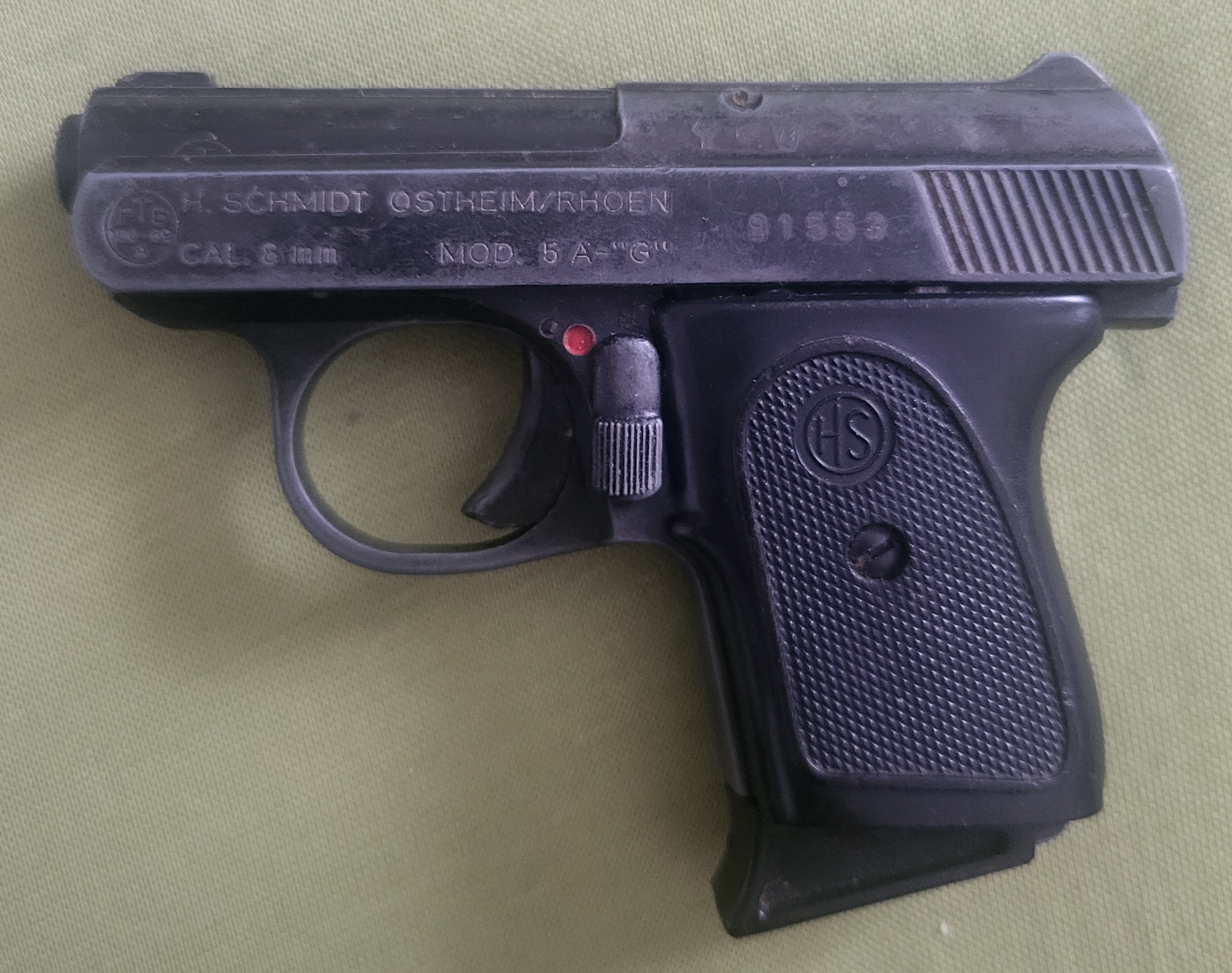 HS Mod. 5 A "G", 8mm Taschenpistole (Gas/Schreckschuss) – Bild 1