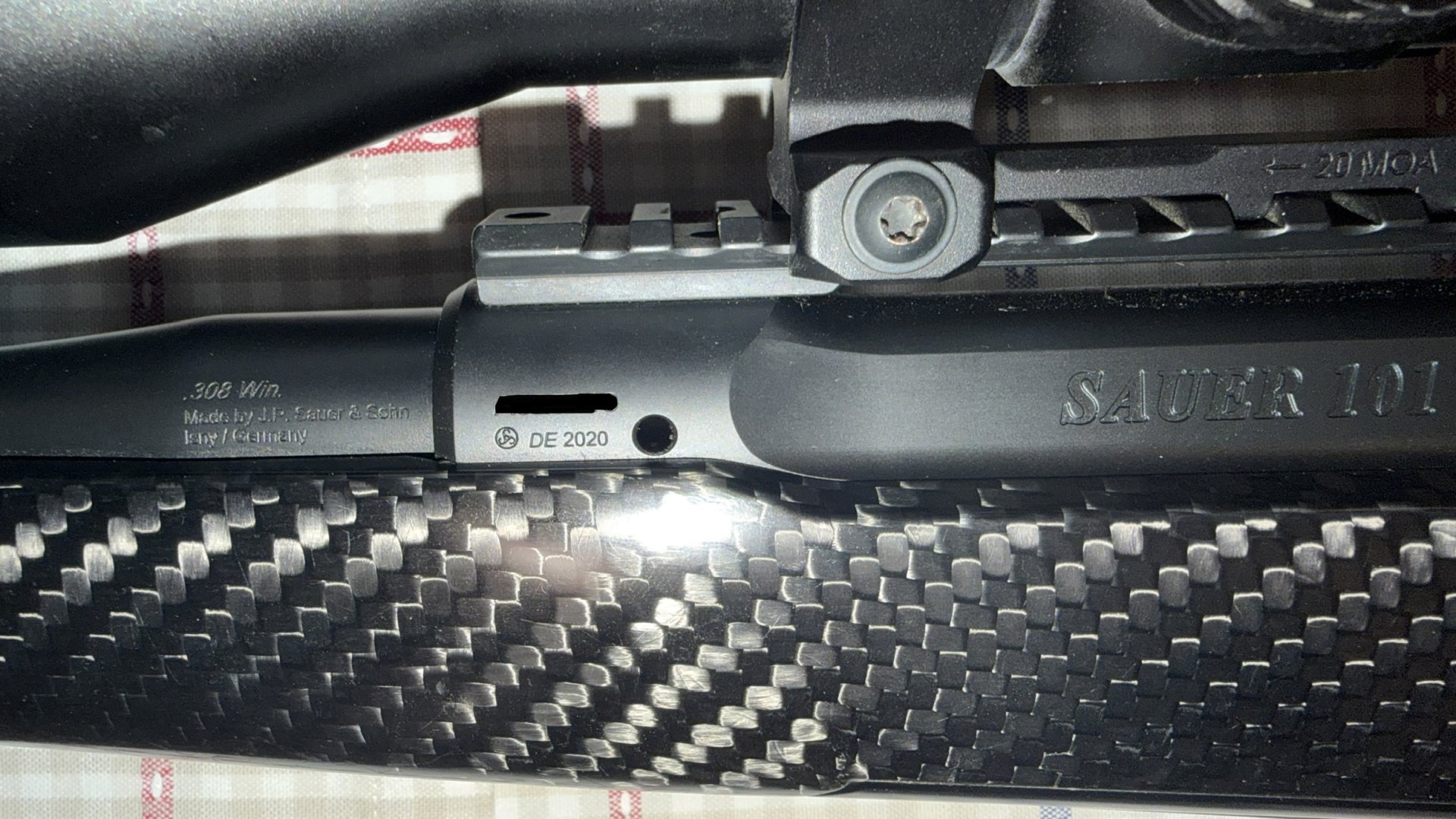 Sauer 101 Highland XTC .308 win, Carbon, kanneliert, DLC – Bild 6