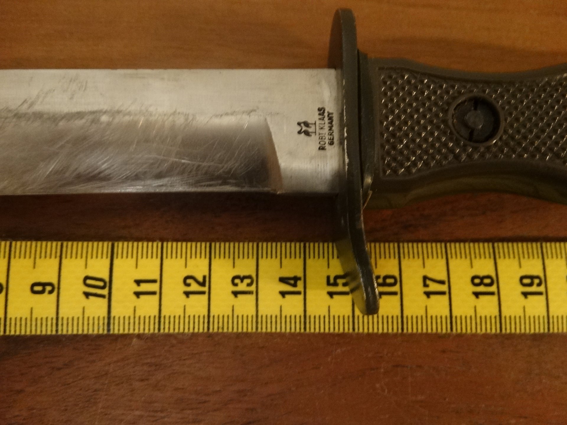 *** BW BUNDESWEHR *** KAMPFMESSER / FELDMESSER M 1968 *** ROBERT KLAAS *** – Bild 3