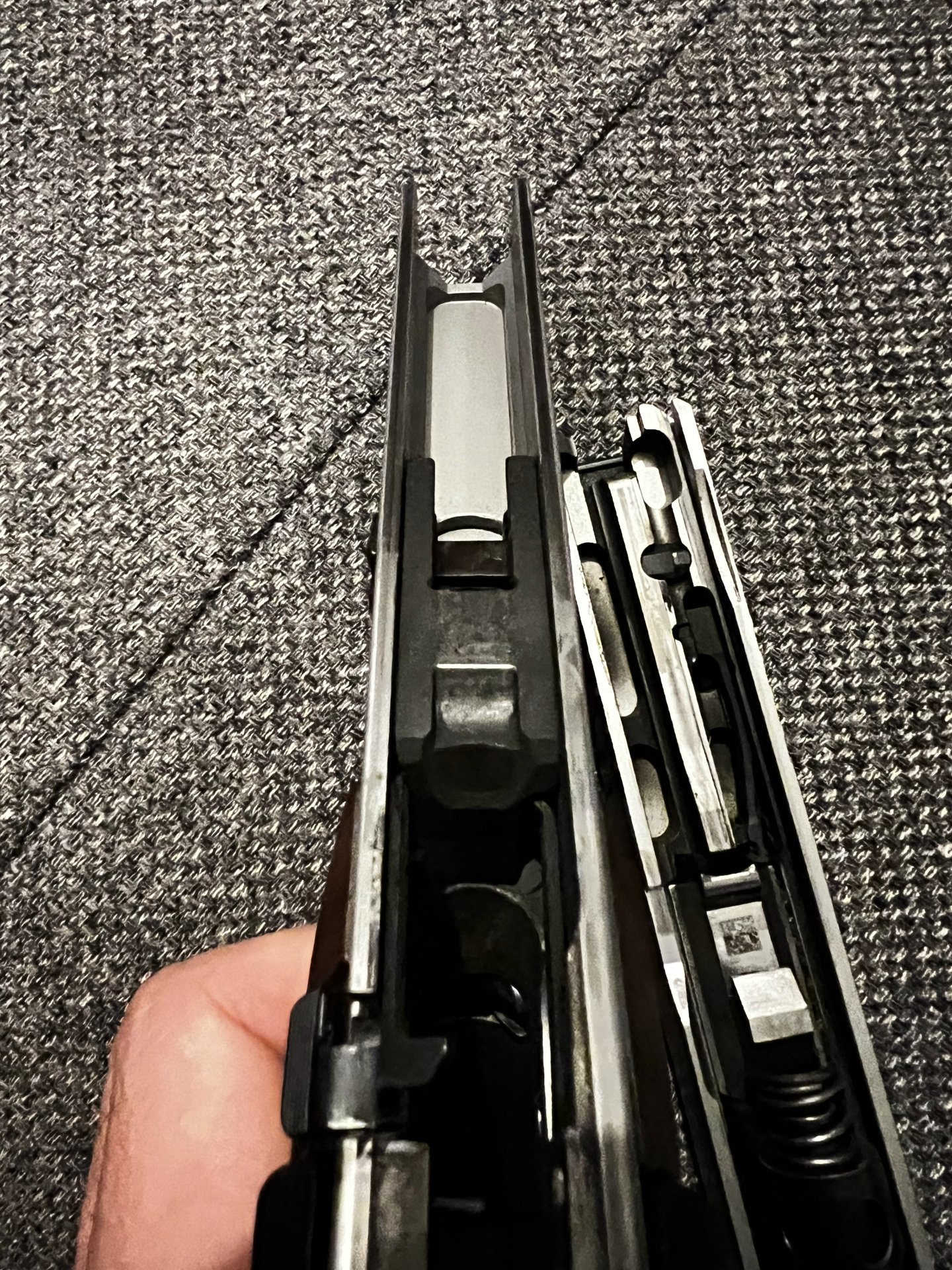 SIG Sauer X-Six P-220 Kaliber .45 + 9mm Wechselsystem + originale 3 Stellungsvisiere! – Bild 4