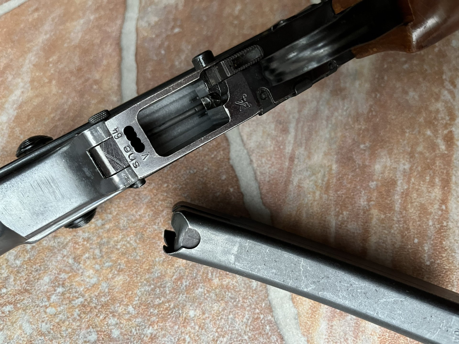 EU-Deko VZ61 Skorpion Samopal SA61 EU Neutralise kein Deko AKM M16 PM63 Rak Mac11 UZI MP40 Stechkin – Bild 6