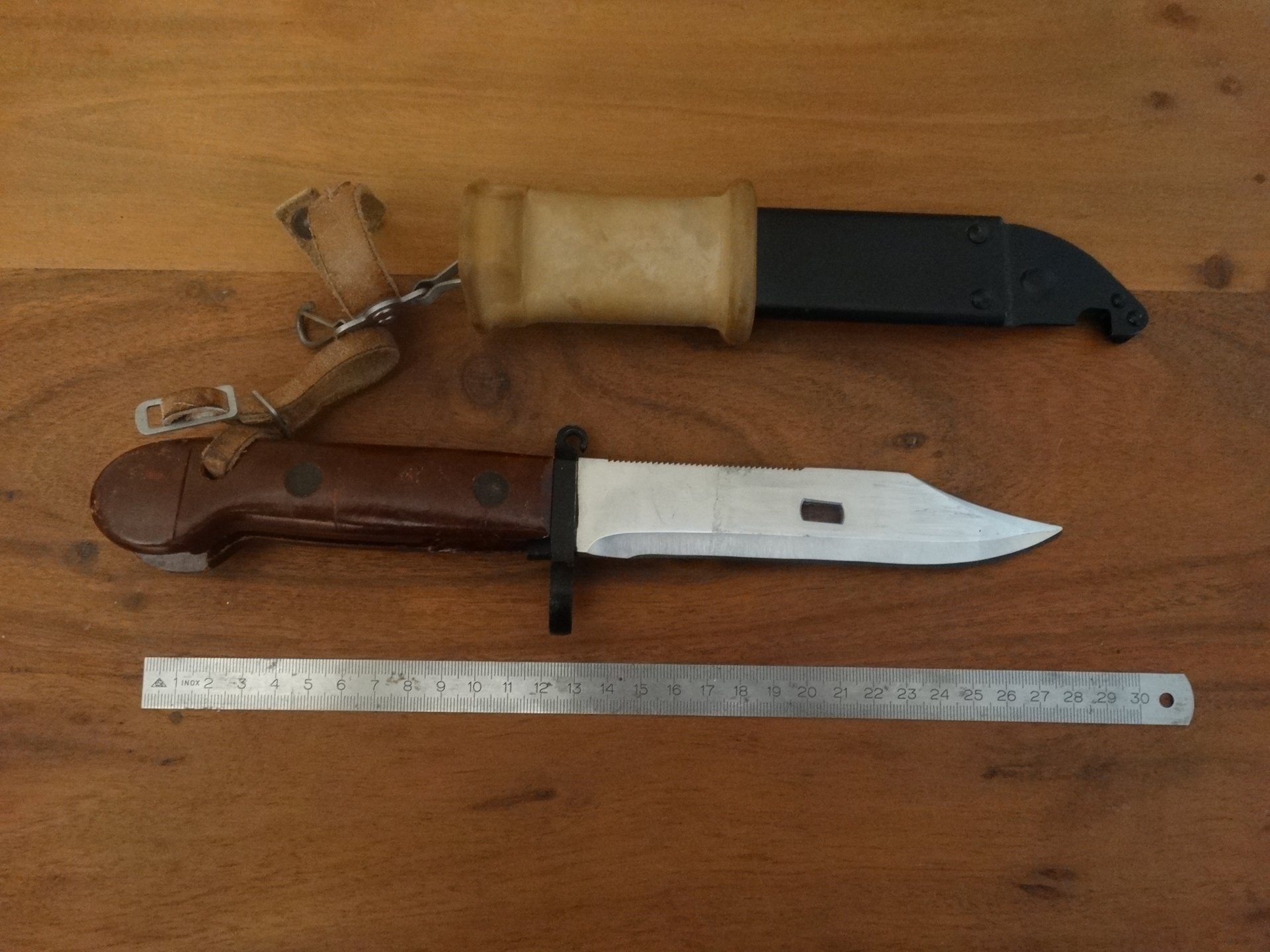 *** NVA /WARSCHAUER PAKT *** SEITENGEWEHR / BAJONETT M 59 / TYP 6H2 *** AK - 47 KALASCHNIKOW *** – Bild 2