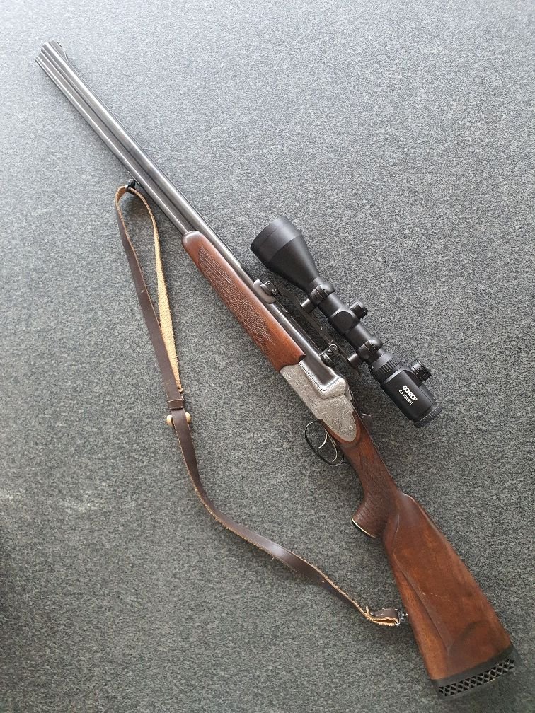 Bockbüchsflinte Franz Sodia Ferlach 12/70 und 6,5x57R – Bild 1