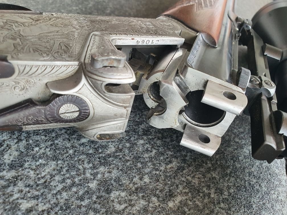 Bockbüchsflinte Franz Sodia Ferlach 12/70 und 6,5x57R – Bild 5