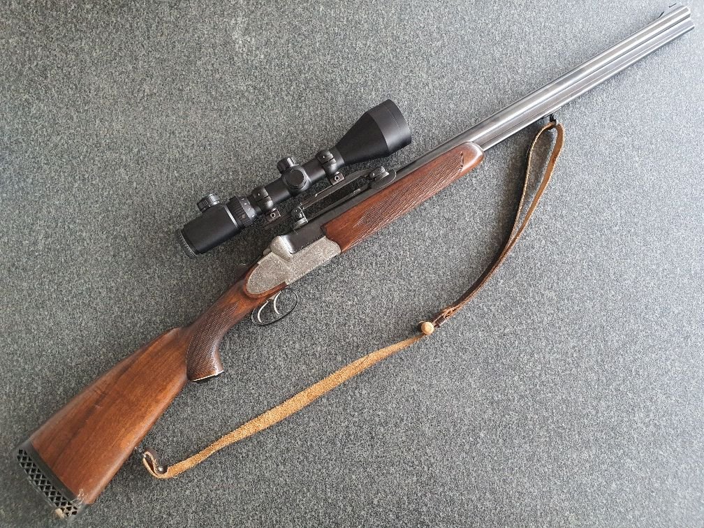 Bockbüchsflinte Franz Sodia Ferlach 12/70 und 6,5x57R – Bild 2