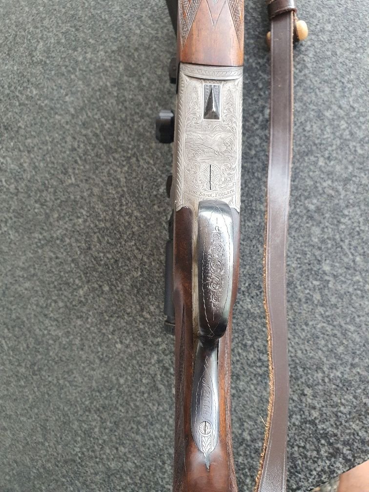 Bockbüchsflinte Franz Sodia Ferlach 12/70 und 6,5x57R – Bild 6