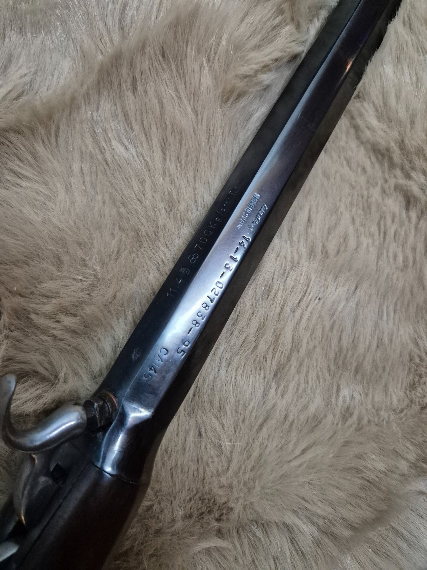 Ardesa Unterhammer perkussion Pistole cal. 45 Sport Pistole – Bild 5