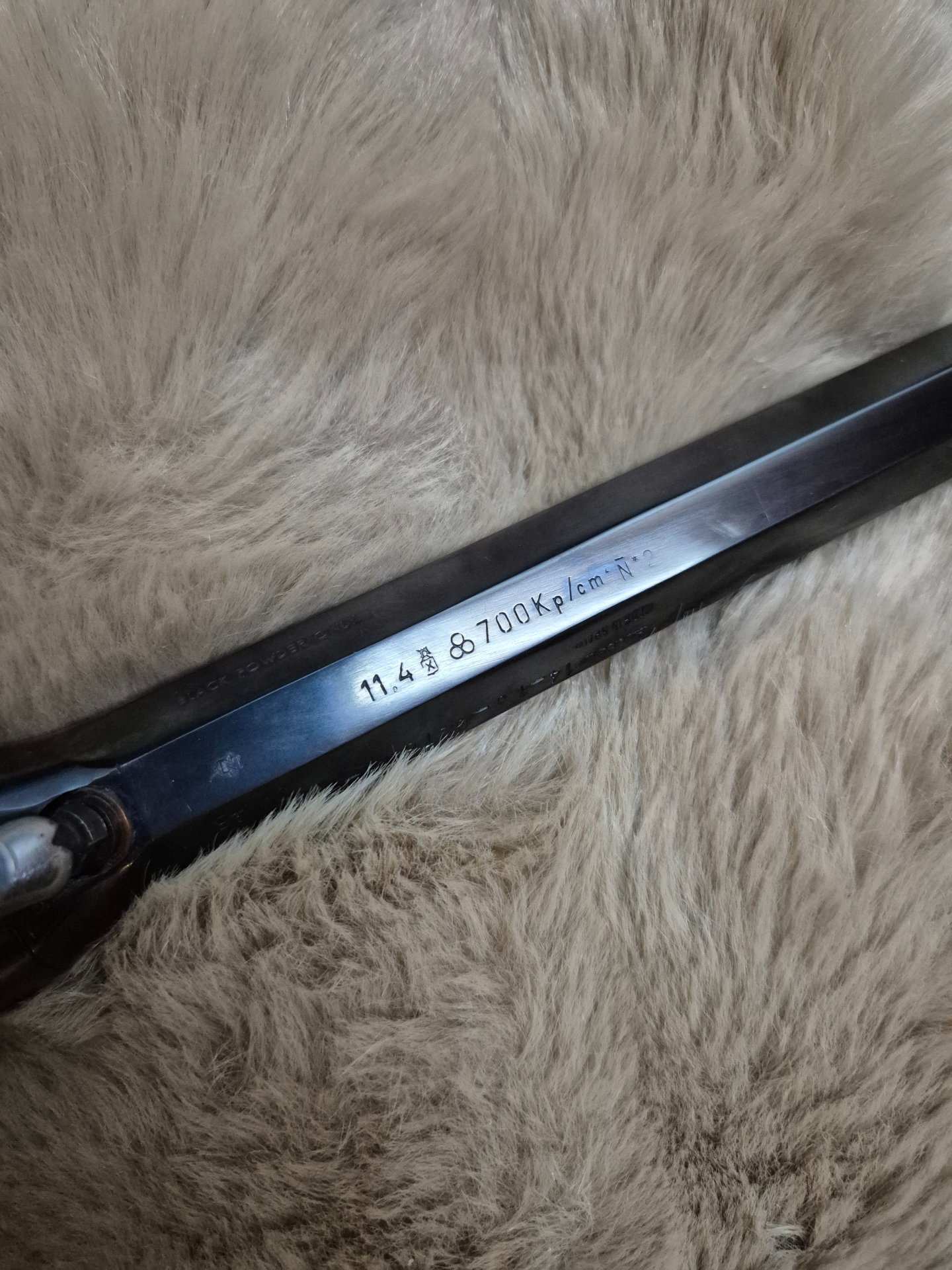 Ardesa Unterhammer perkussion Pistole cal. 45 Sport Pistole – Bild 4