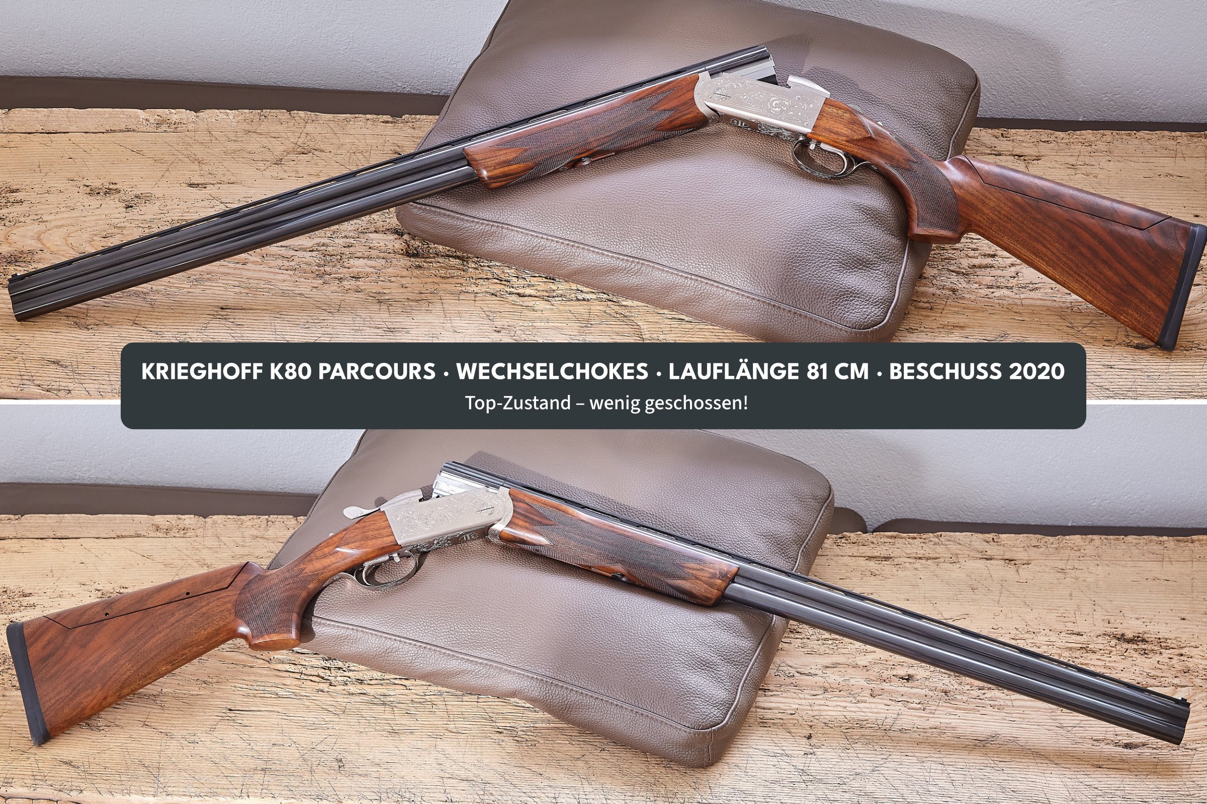 Krieghoff K80 Parcours | 81 cm Lauflänge | Wechselchokes – Bild 1