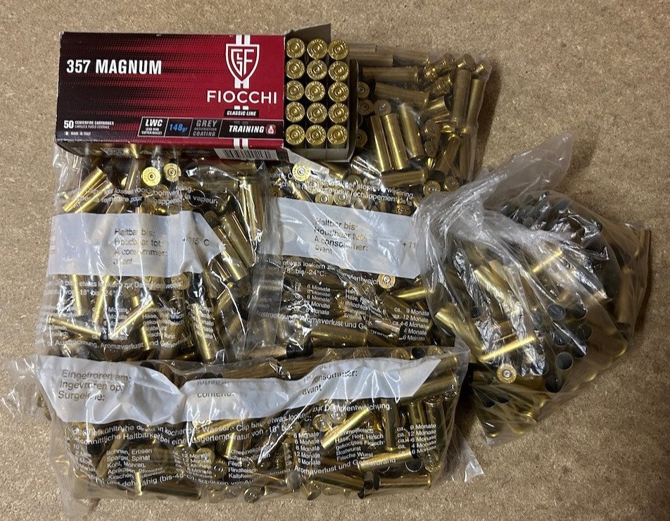 720 Hülsen .357 mag Fiocchi – Bild 1