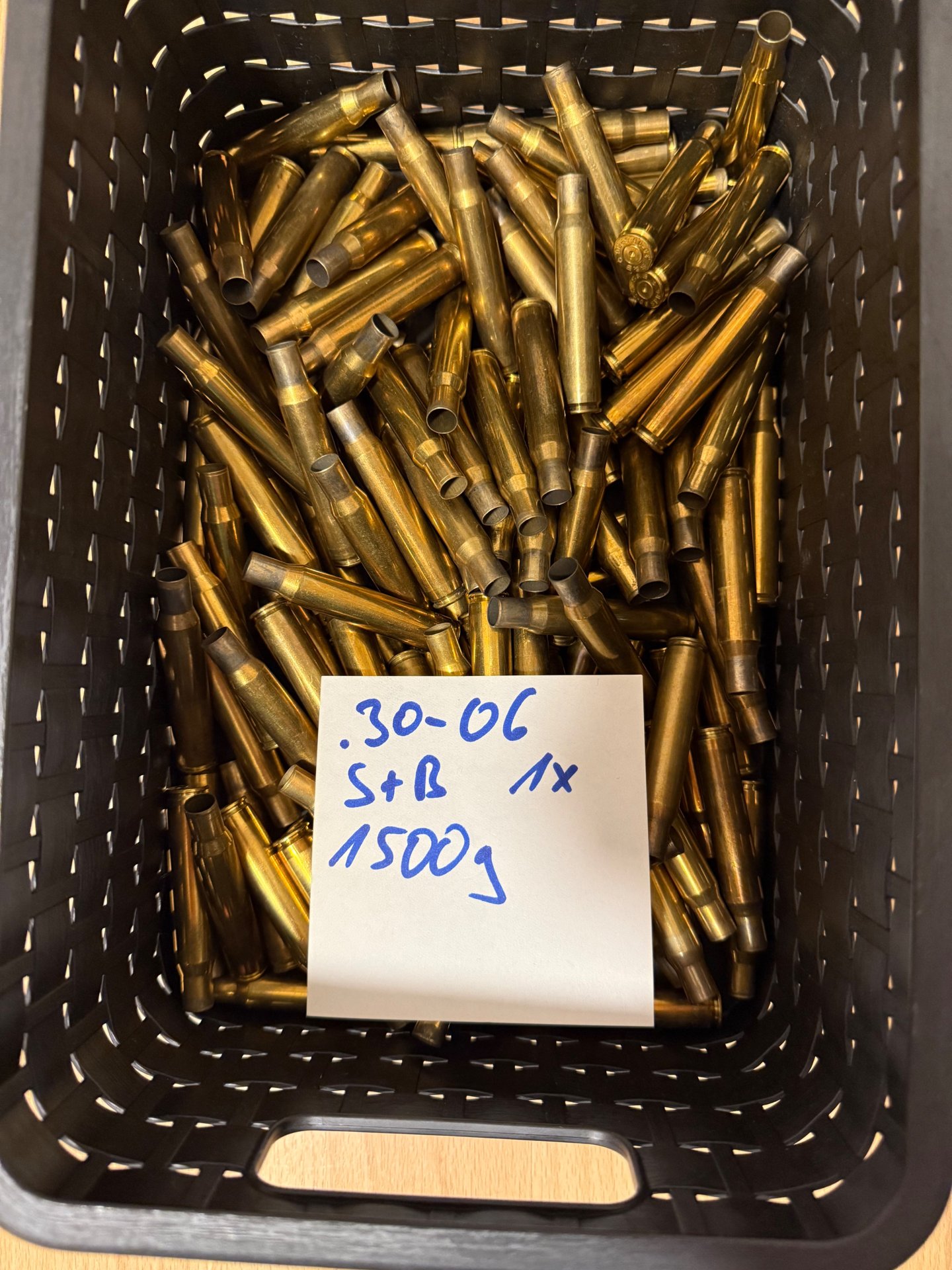 .30-06 S&B Hülsen 1,5 kg 1x verschossen – Bild 1
