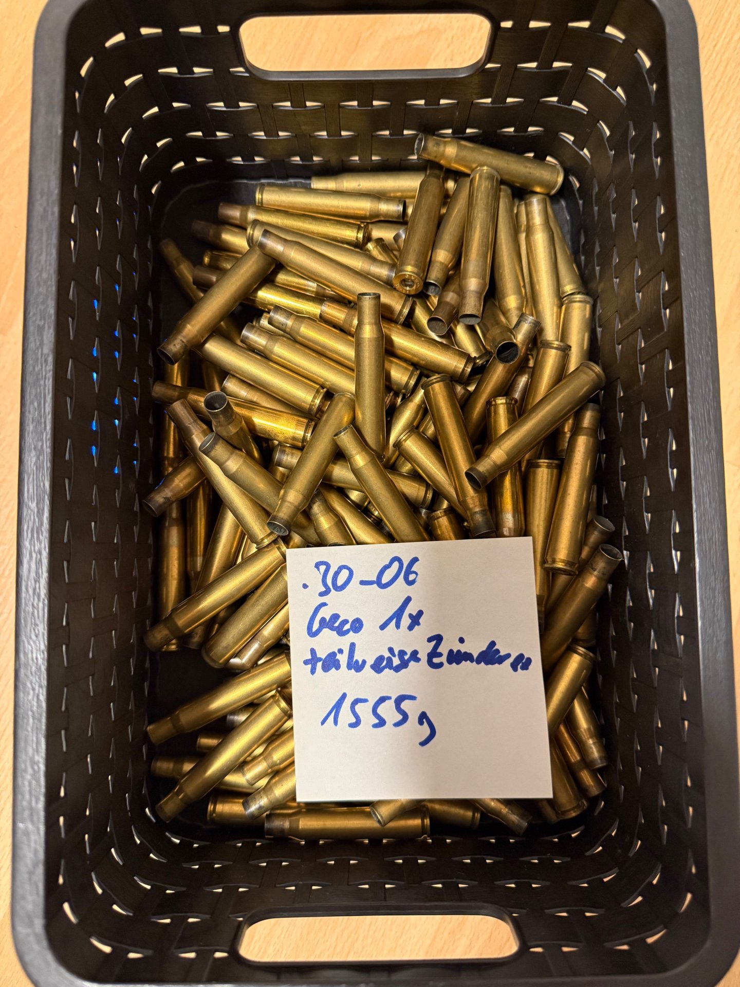 .30-06 Hülsen Geco 1,55 kg 1x verschossen – Bild 1