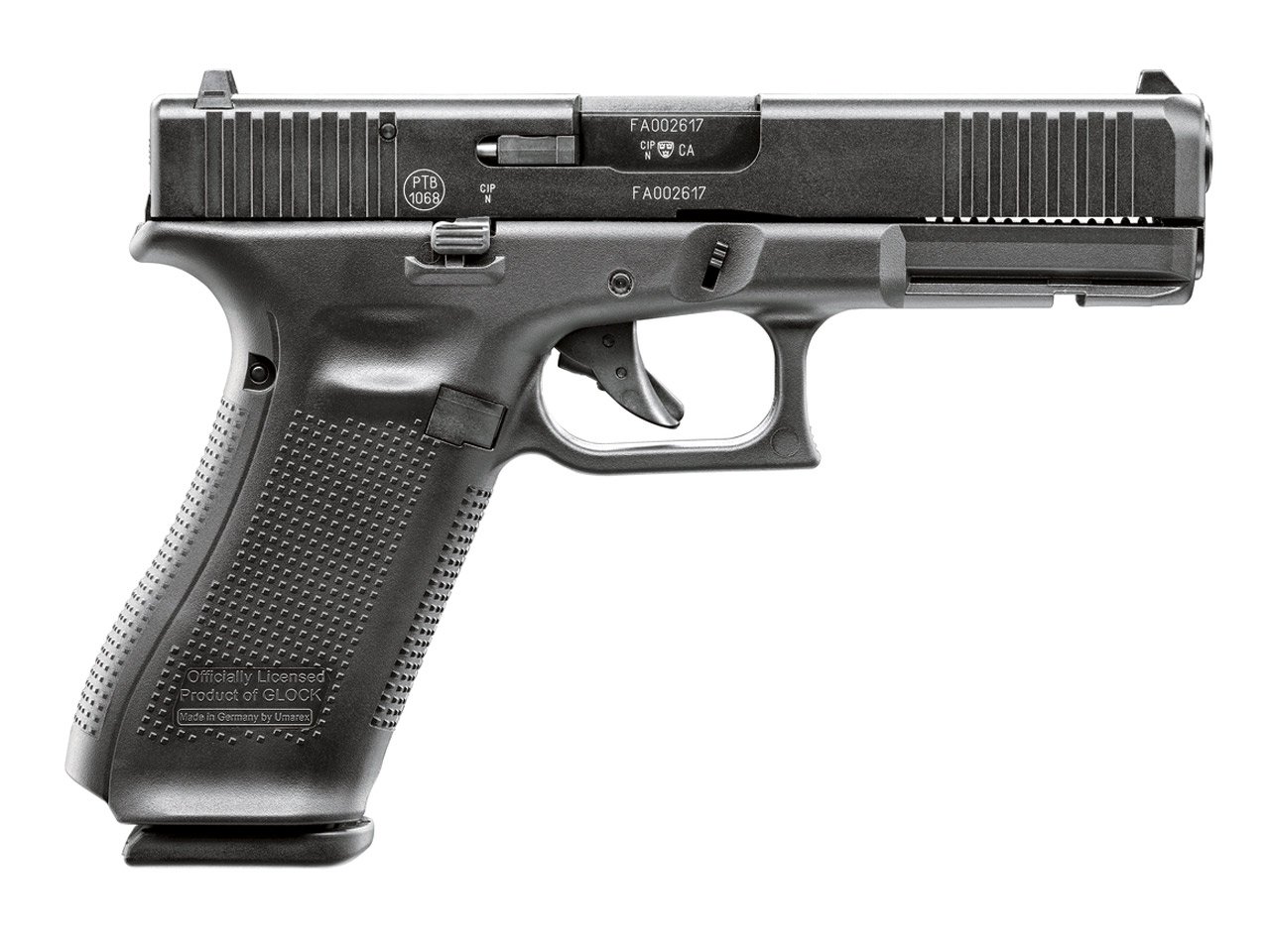 Schreckschuss Pistole Umarex Glock 17 Gen5 schwarz Kaliber 9 mm P.A.K. – Bild 3