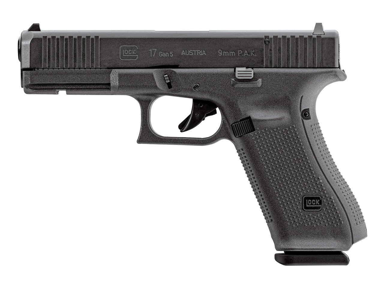 Schreckschuss Pistole Umarex Glock 17 Gen5 schwarz Kaliber 9 mm P.A.K. – Bild 1