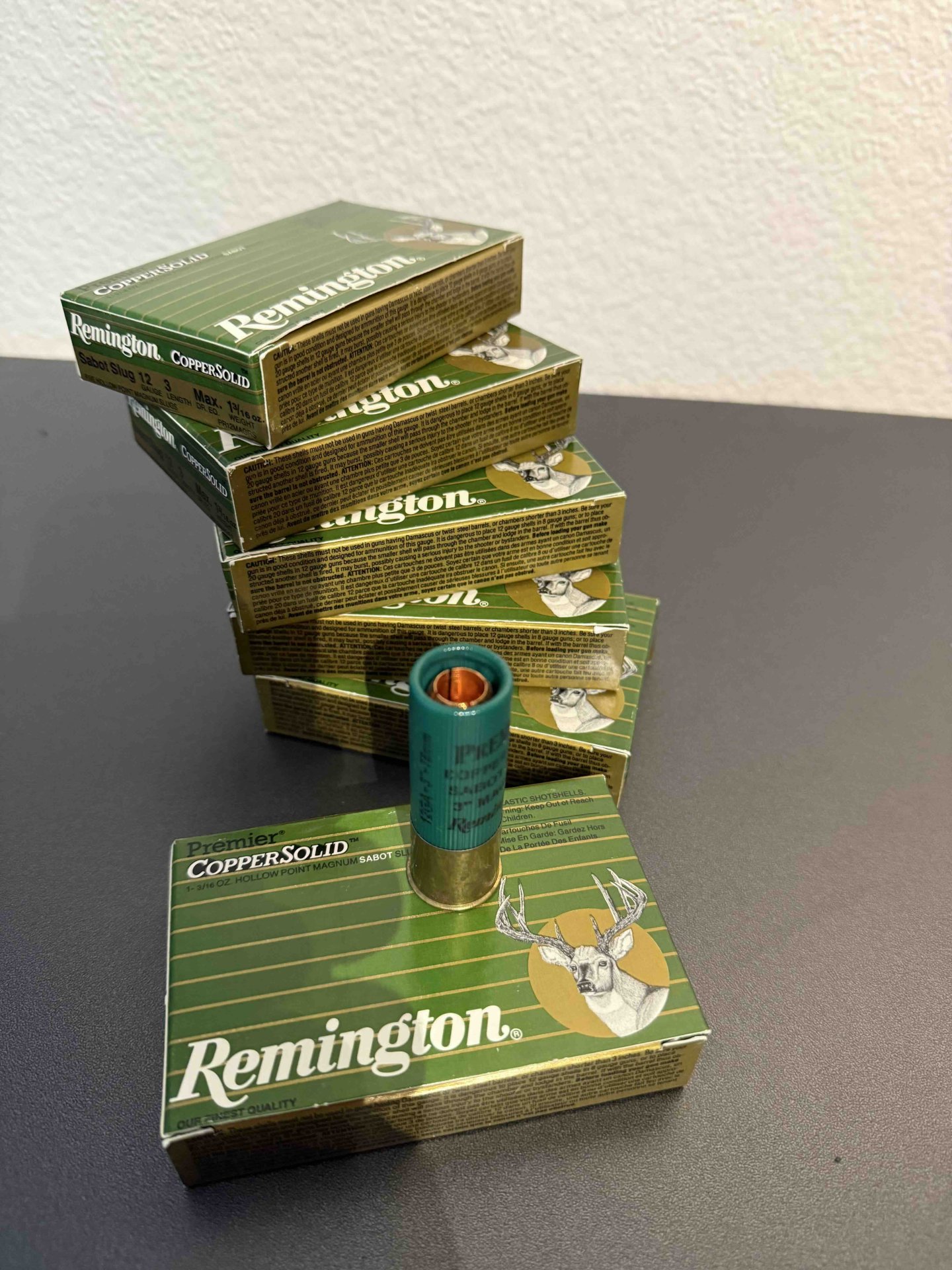 Remington Premier Copper Solid Sabot Slugs Kal. 12 – Bild 1