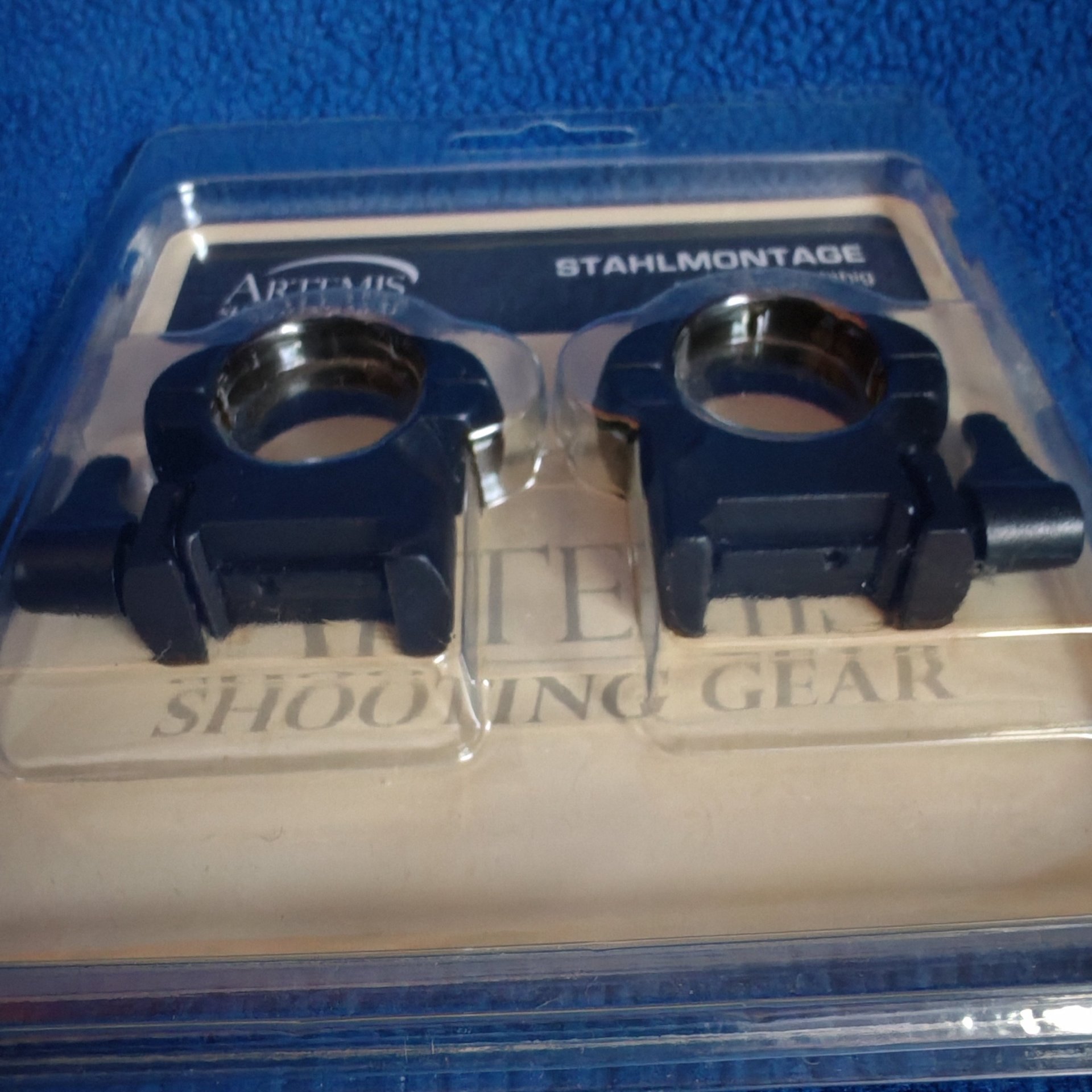 ARTEMIS Stahl Montageringe 25,4mm QD – Bild 2