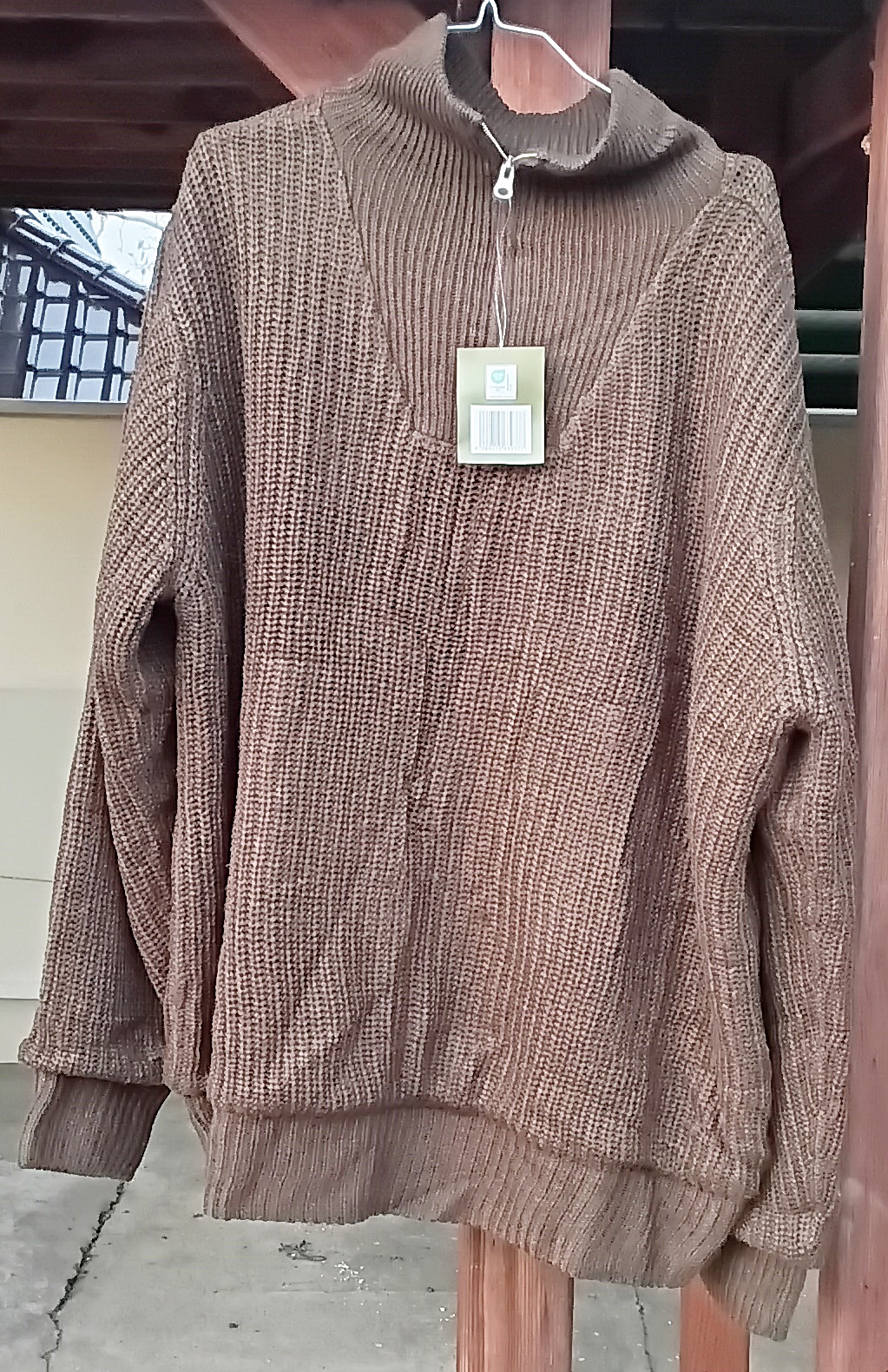 Jagd Troyer Pullover Gr. XXL (60/62) oliv – Bild 1