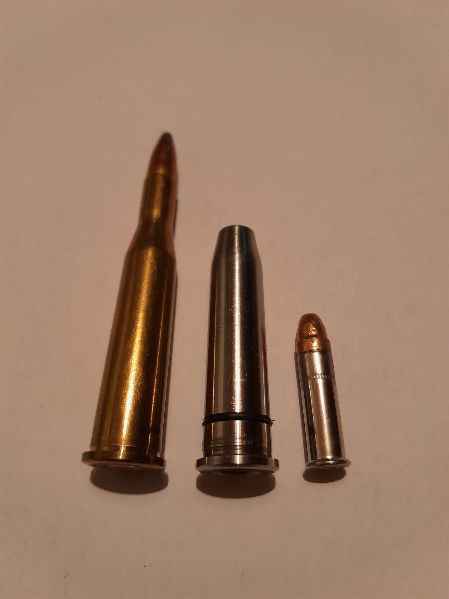 Reduzierhülse 5,6x52 auf 22 LR, Fangschussgeber, Fallenjagd – Bild 5