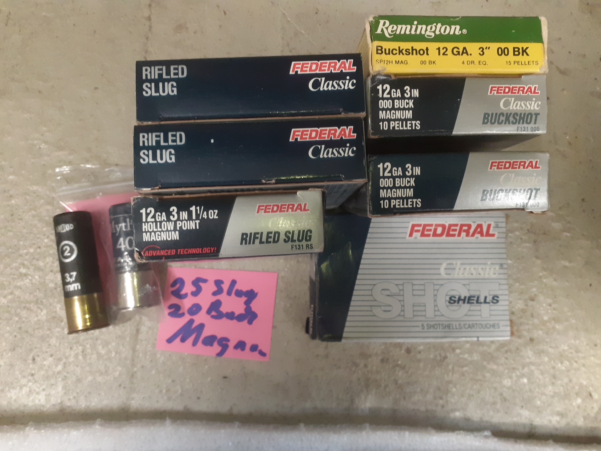 .12 Konvolut Slug und Posten Magnum Portofrei – Bild 1