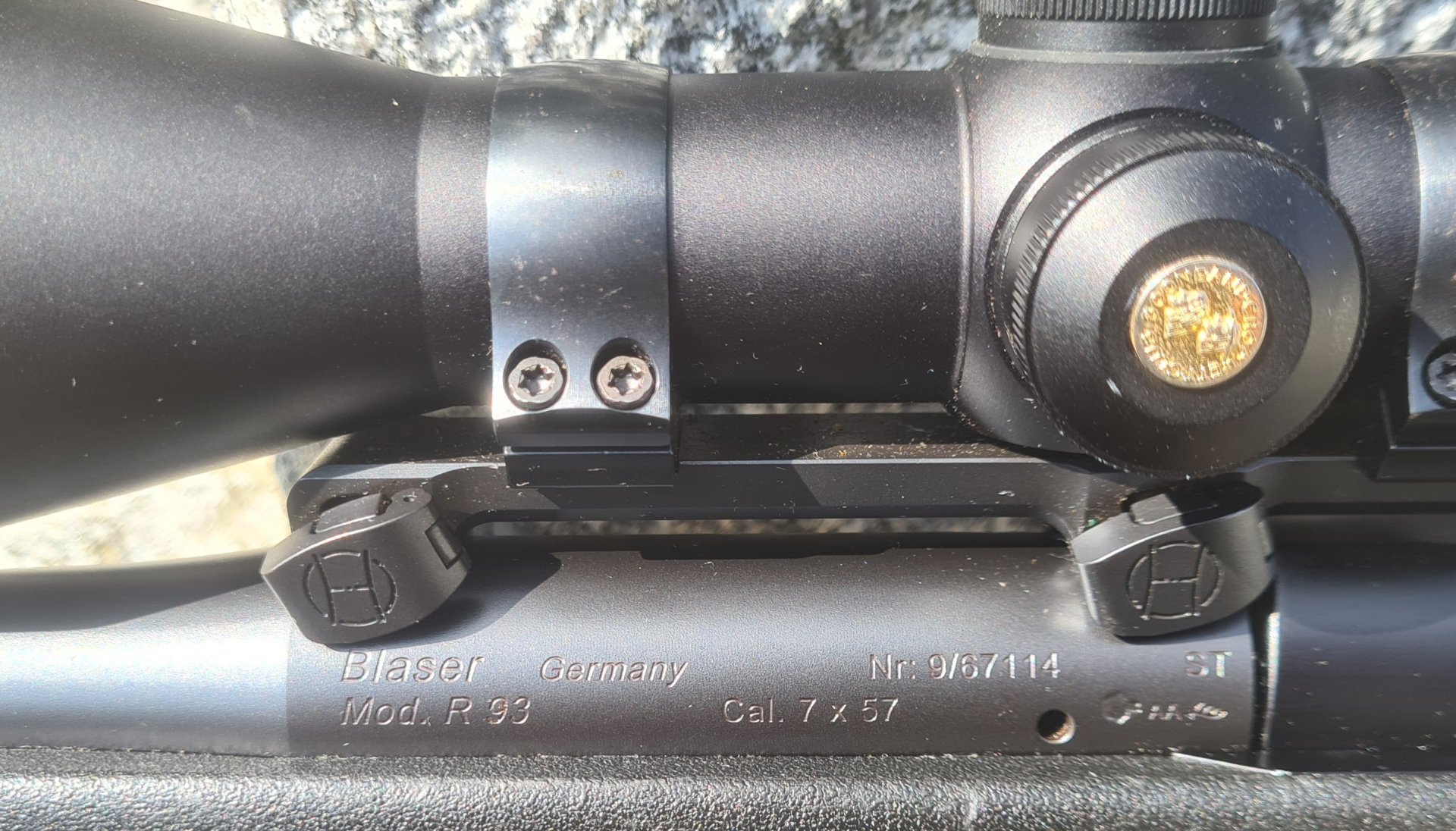 Blaser R93 7x57 Repetierer Leupold VX-3 4,5-14x50 Long Range – Bild 3