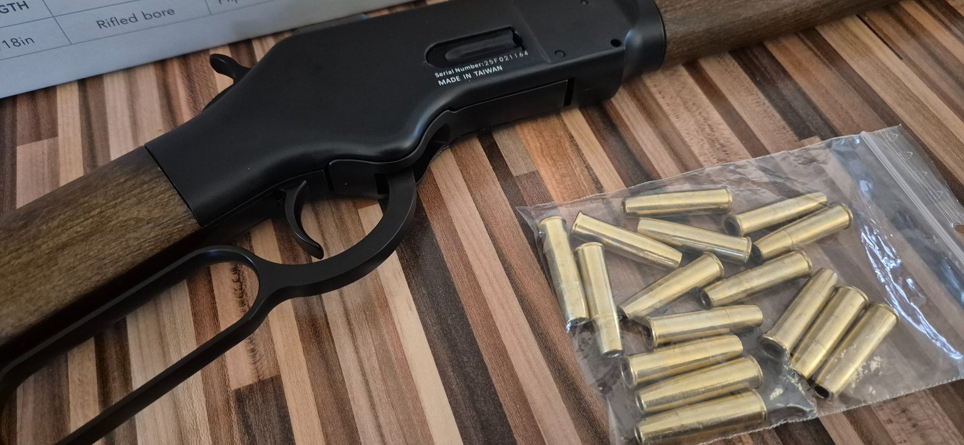 Barra 1866 CO2 Gewehr Winchster – Bild 2