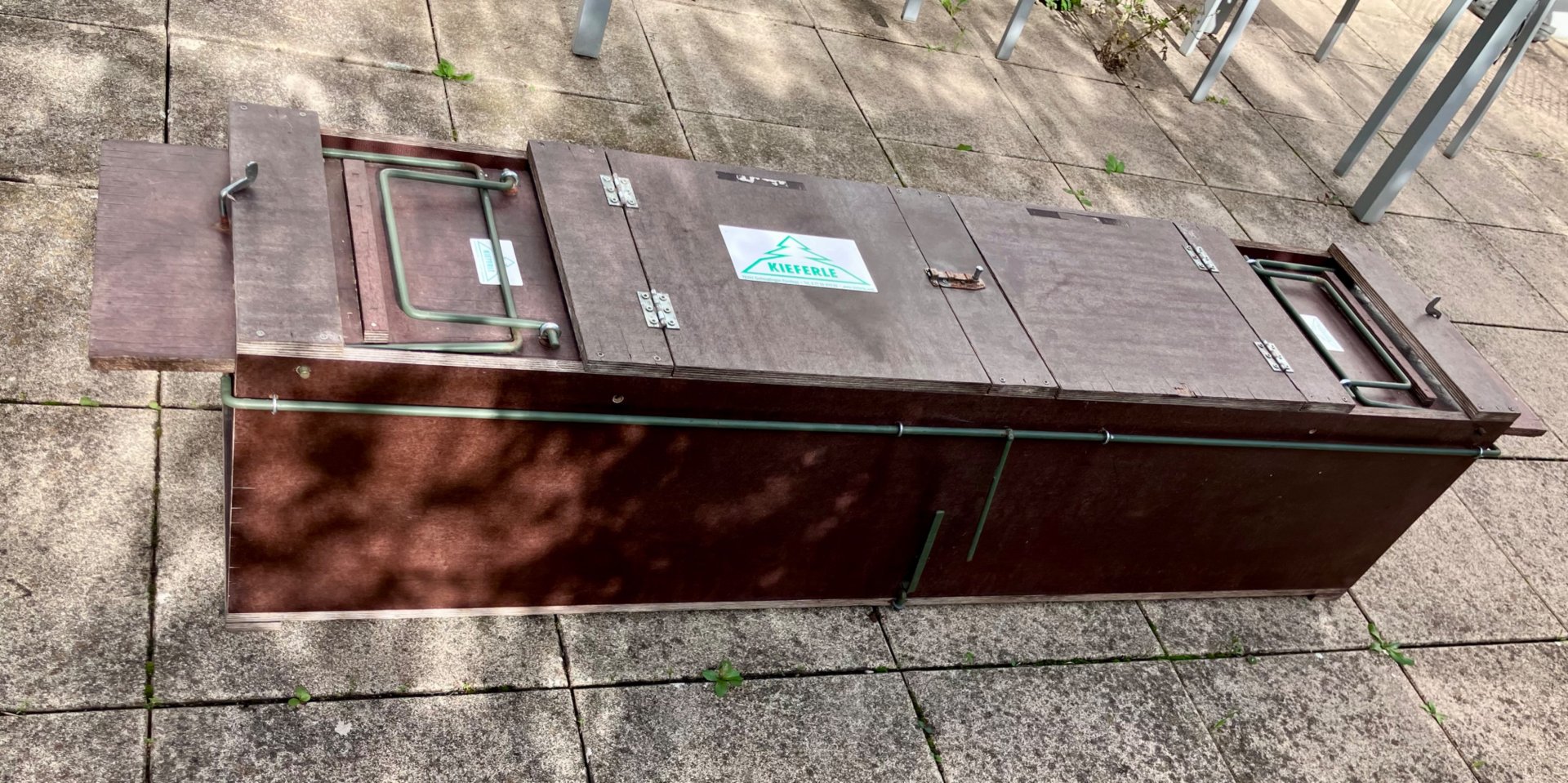 Kieferle Waschbär-Kastenfalle + Abfangkorb – Bild 2