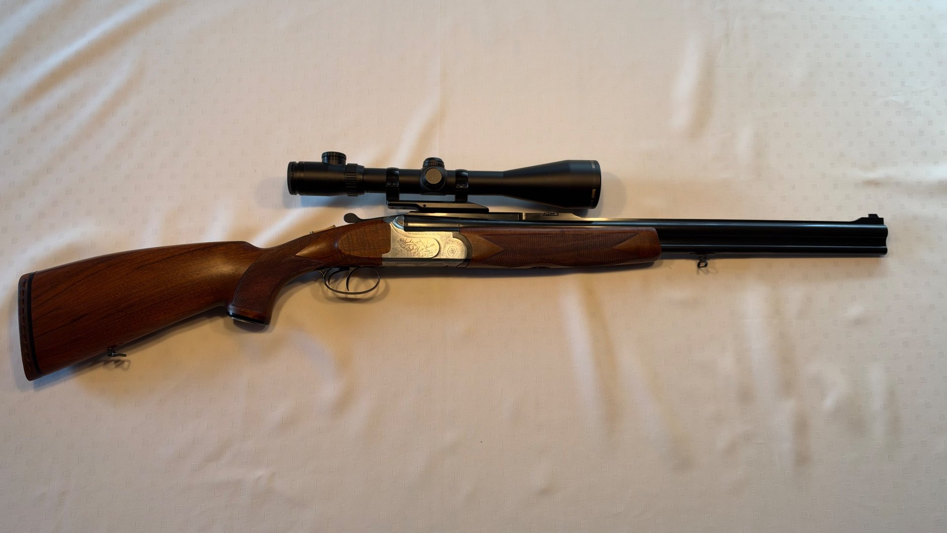 Sabatti Luxus Bockbüchsflinte 12/76 und 9,3x74R – Bild 3