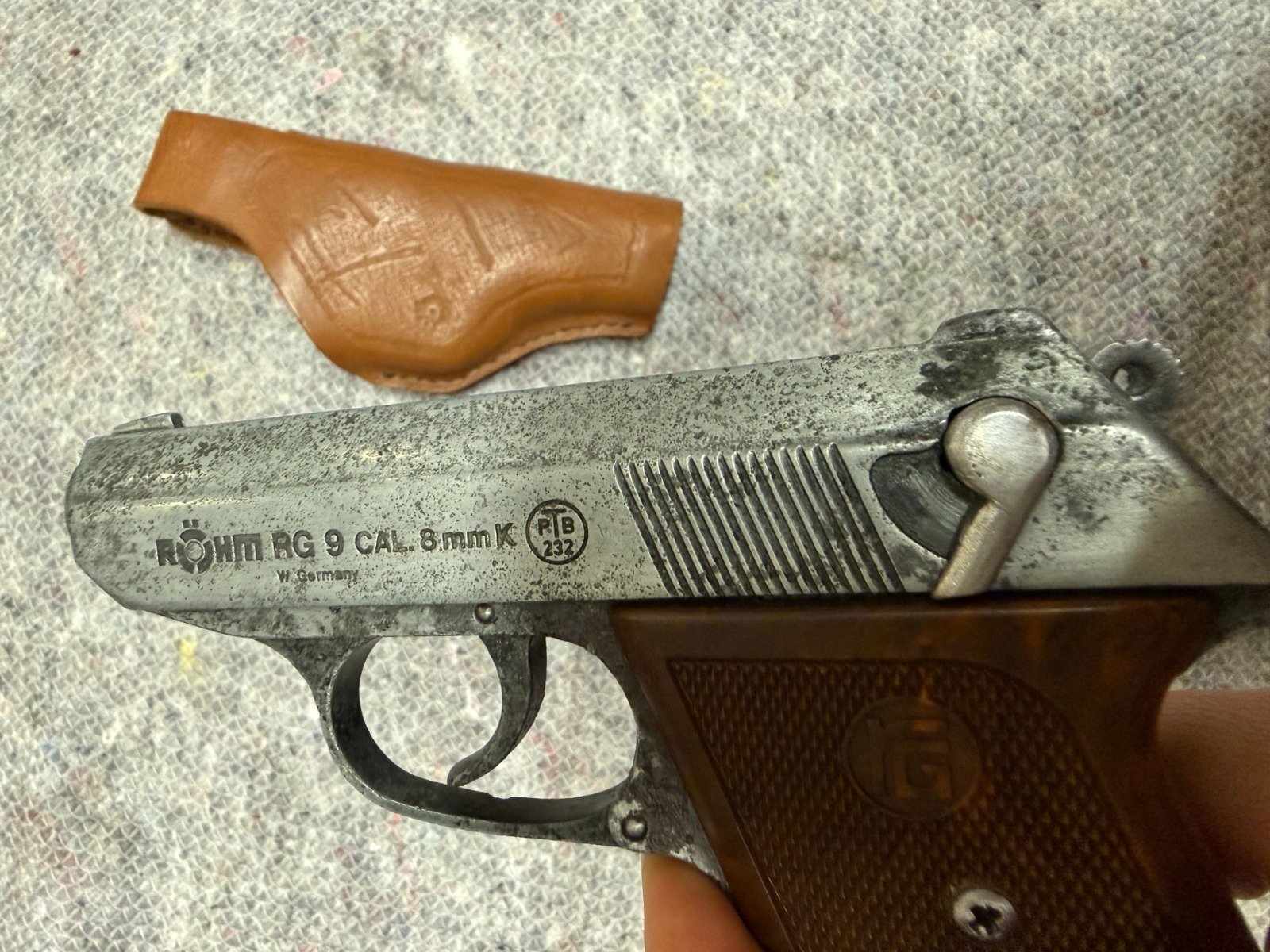 Röhm RG 9 | Kal. 8mm K. | PTB 232 | Wasserfund – Voll funktionsfähig! – Bild 2
