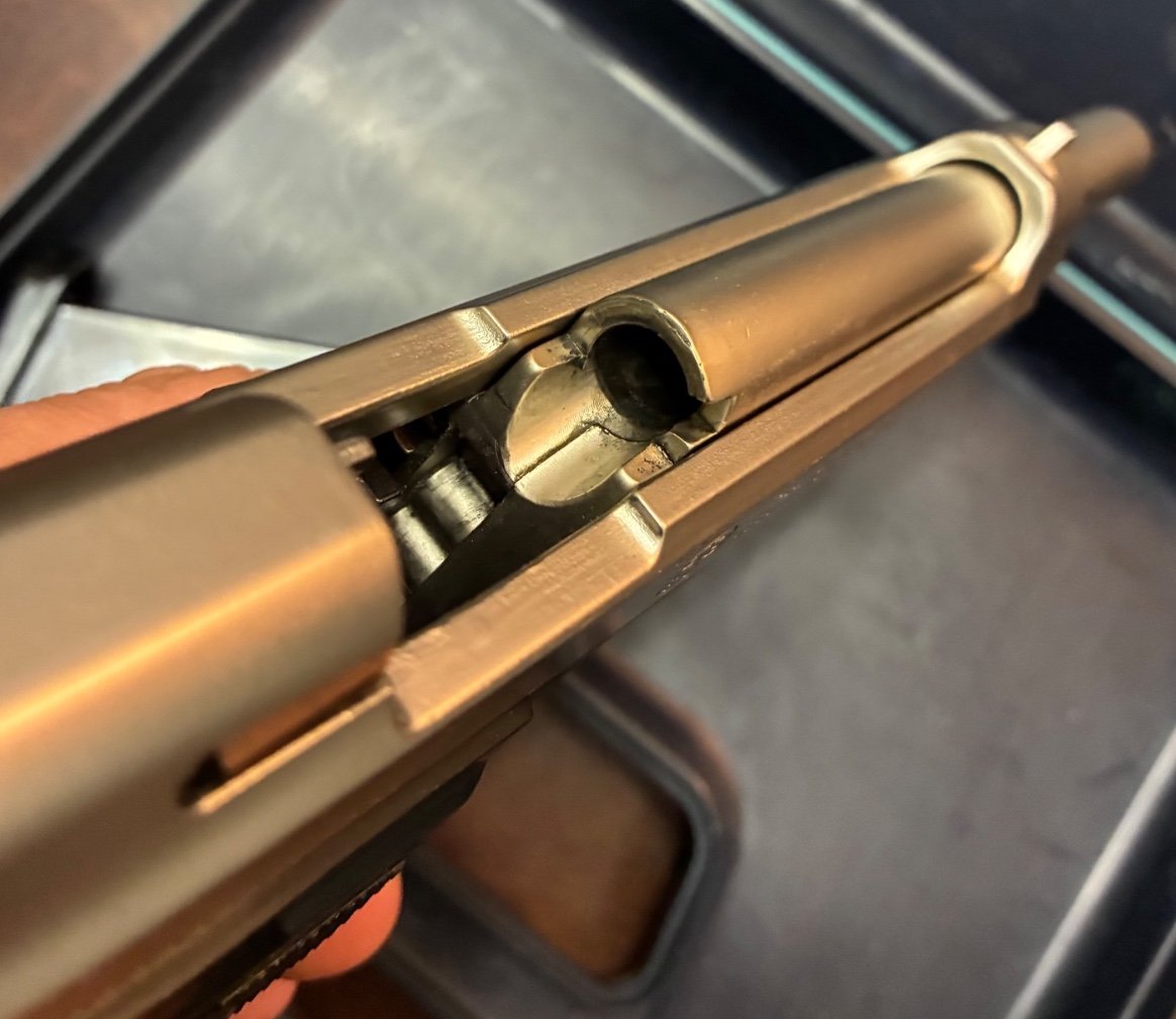 Reck Miami 92F 9mm P.A.K. Vernickelt Nickel OVP Sicherung defekt, sonst top – Bild 3