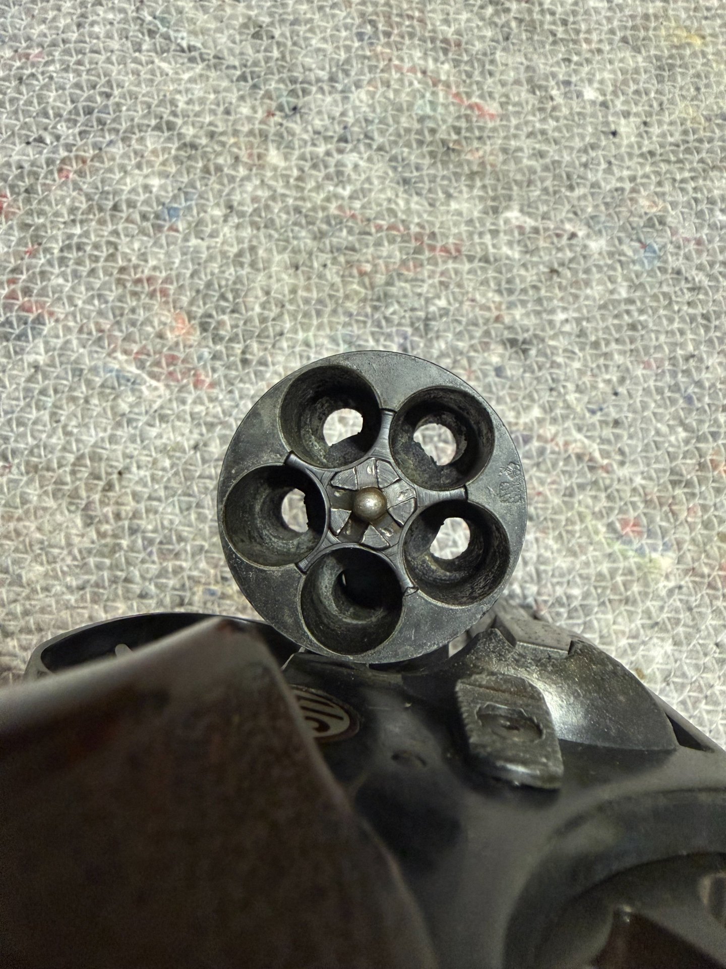 H. Schmidt Bulldog Mod. 45 | Kal. .45 Knall | PTB 345 | Inkl. Extra-Holzgriffschalen – Bild 3