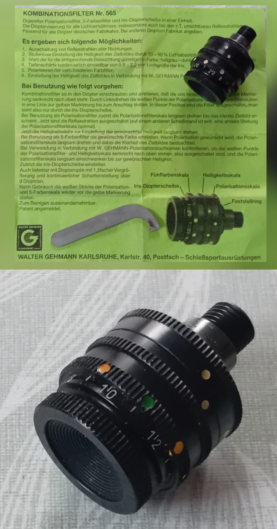 Gehmann 565 Kombinationsfilter – Bild 1