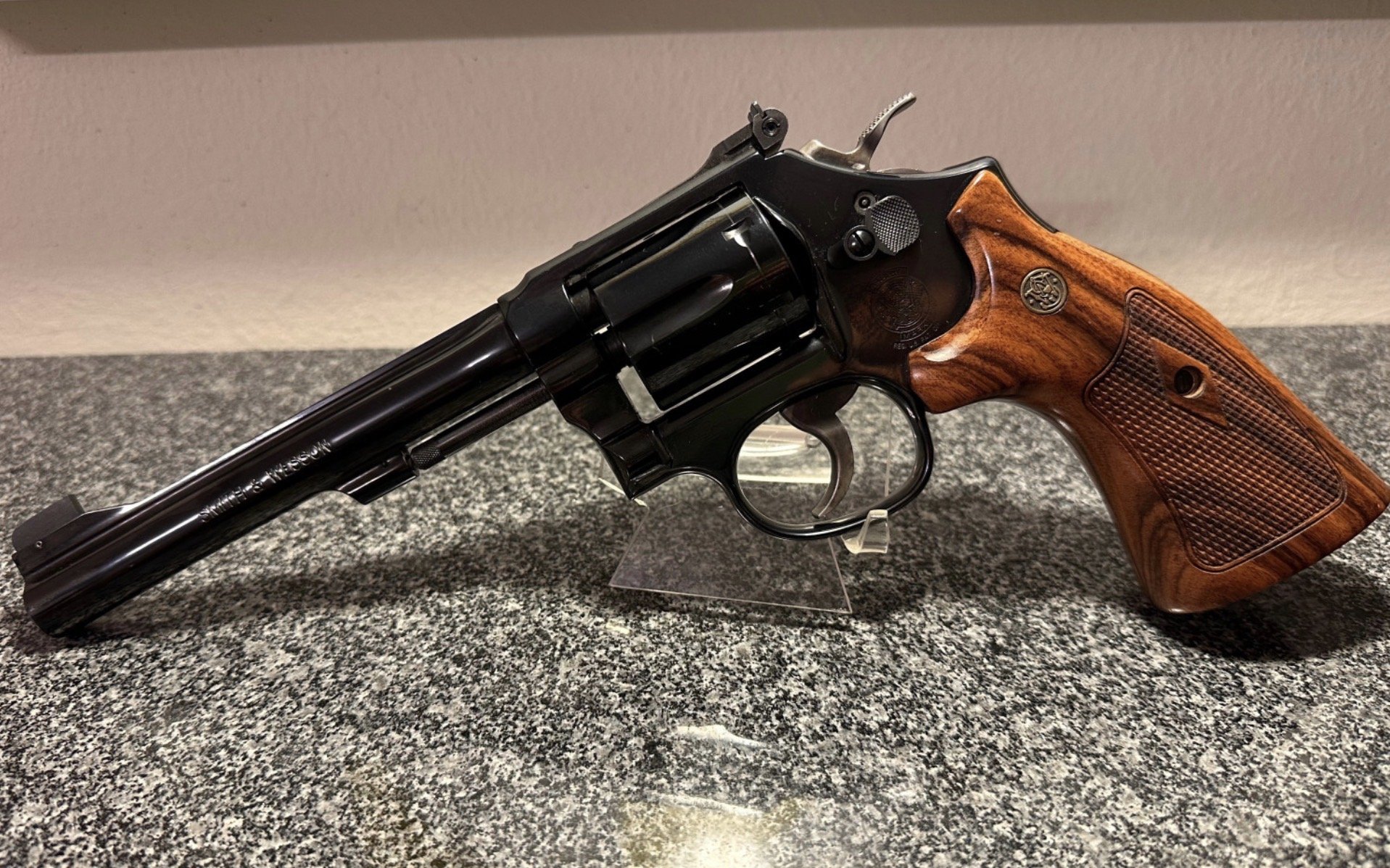 Smith&Wesson 48-7, 22 WMR Magnum Top – Bild 2
