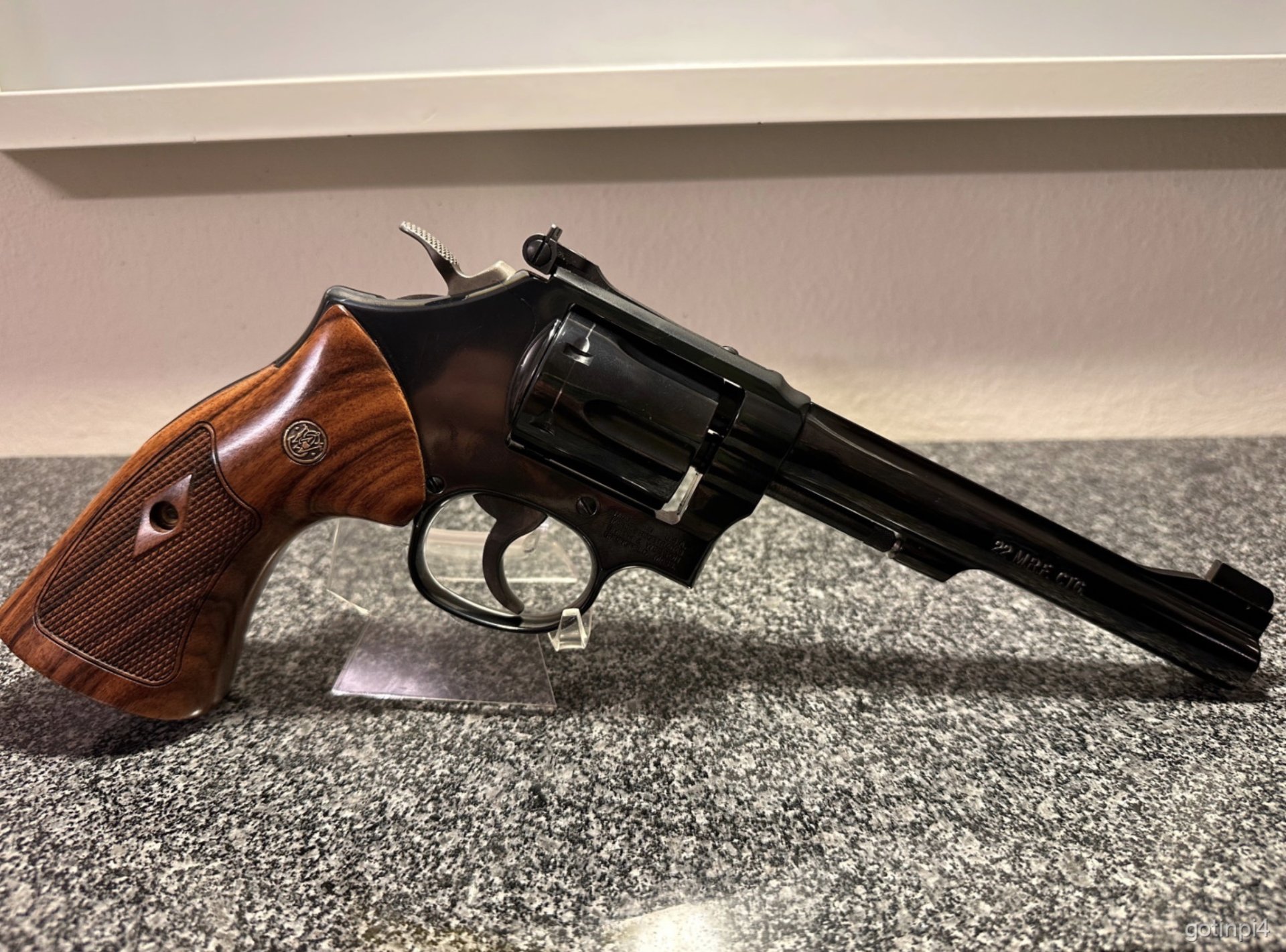 Smith&Wesson 48-7, 22 WMR Magnum Top – Bild 1