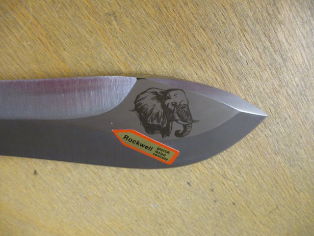 Puma Messer - White Hunter Elefant - Nr. 13 6375E - Lederscheide in OVP / Holz - Geschenkbox – Bild 6