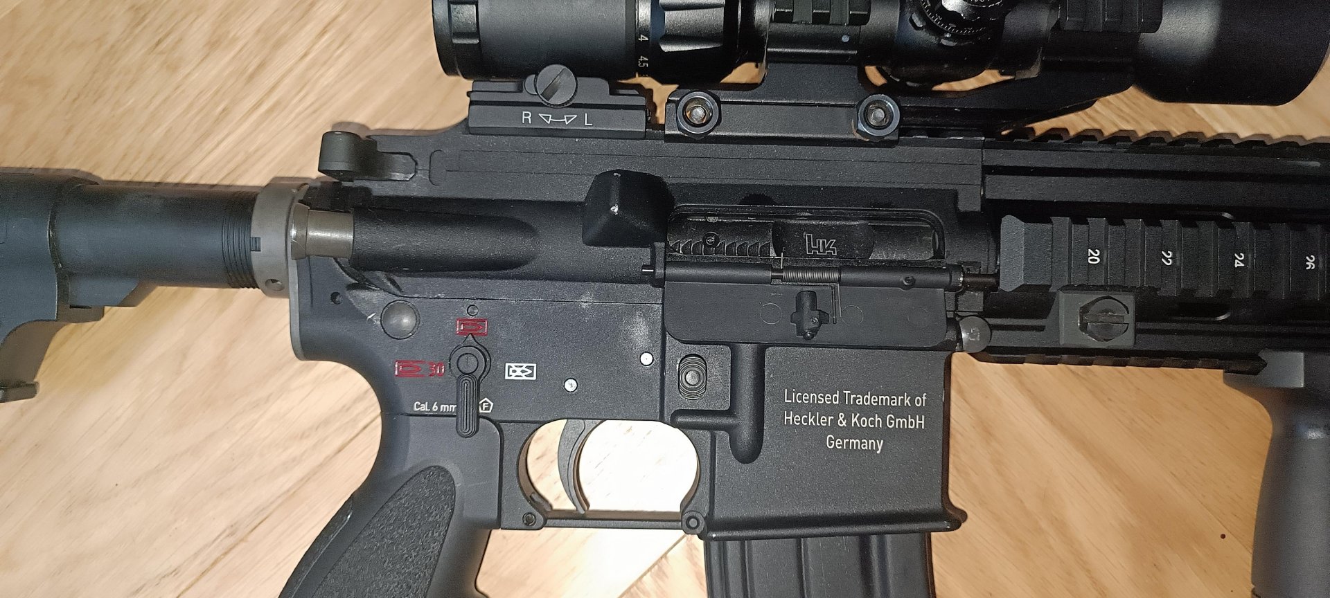 VFC - Heckler und Koch 416 D Umbau - GasBlow Back - schwarz / 2 Magazine – Bild 1