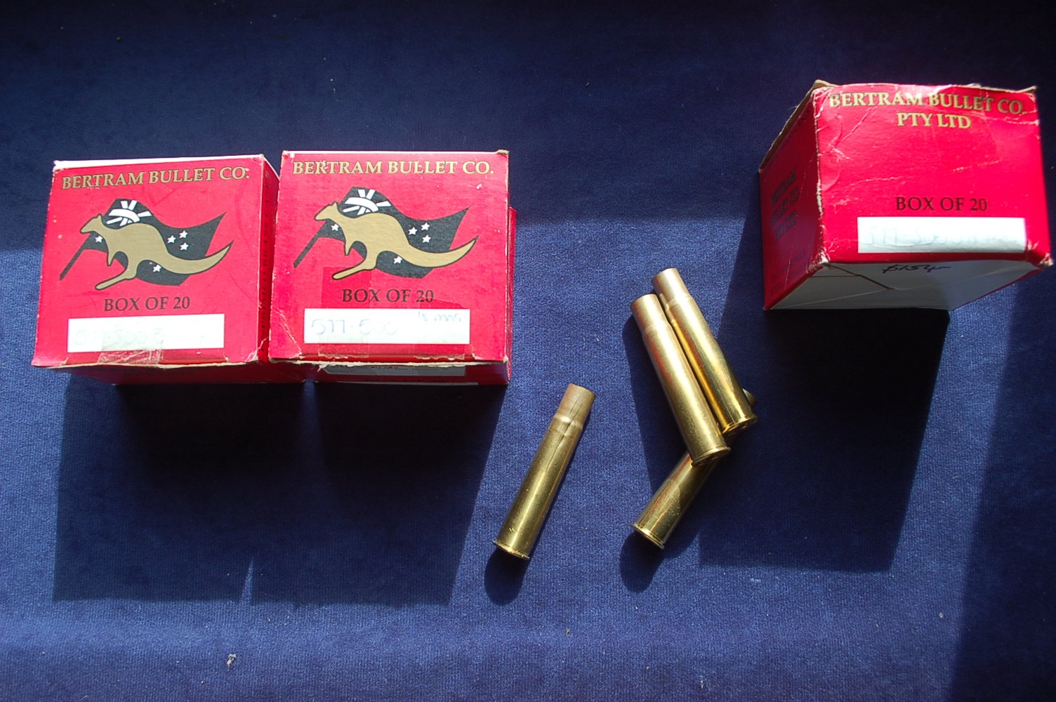 57 Hülsen .577-500 Magnum N.E. Bertram 3 1/8'' – Bild 1