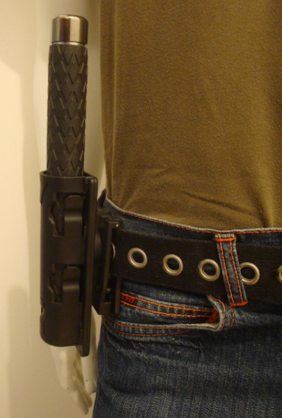 Teleskopschlagstock mit Polymer Holster   – bilde 4