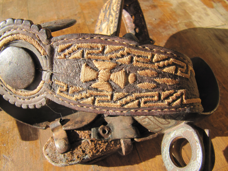 Antike Charro / Chihuahua Sporen – bild 3