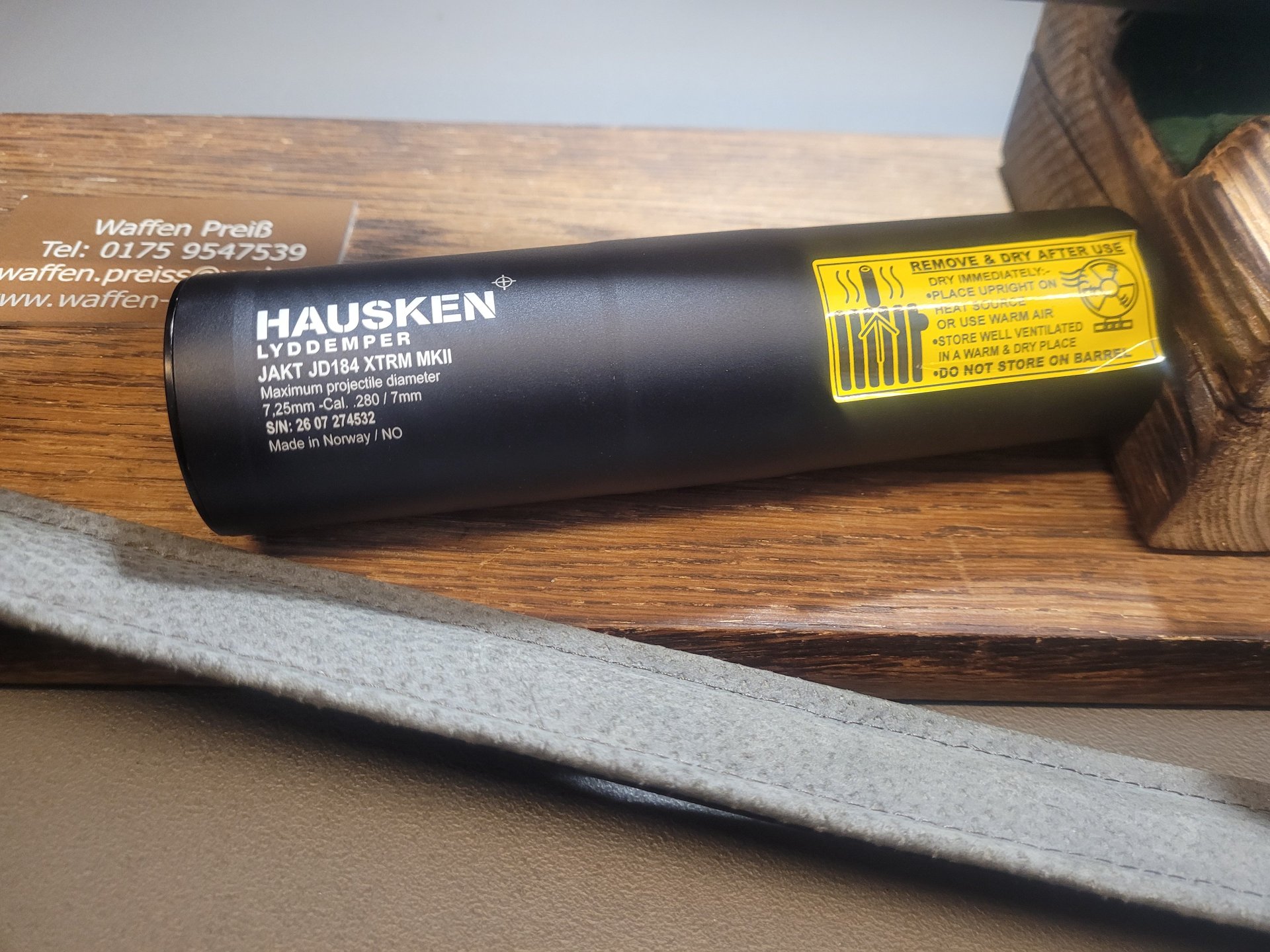 Repetierer 98 .30-06 Lochschaft DWM System Hausken JD184 XTRM MKII Minox – Bild 5