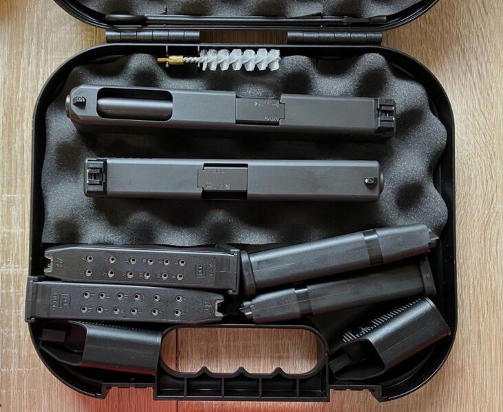 Wechselsystem für Glock Pistolen: Gen4 / Gen5 / MOS Fast jedes Modell möglich! 17 19 21 26 30 31 32 – Bild 2