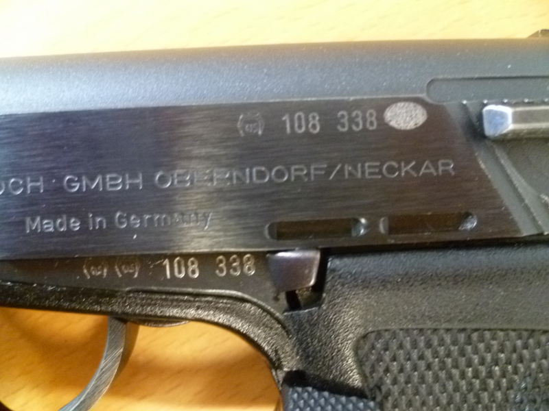 Pistole Heckler & Koch P9S BMI Behördenwaffe – Bild 2