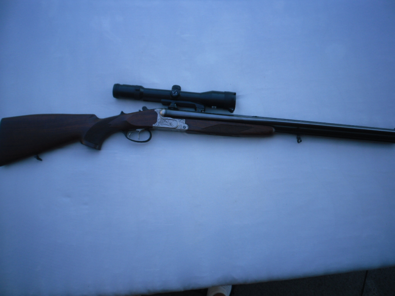 Drilling - Krieghoff Mod. Plus 30.06 & 12/70 mit Schwenkaufnahme und ein Zeiss VM 1,5 X42 – Bild 4