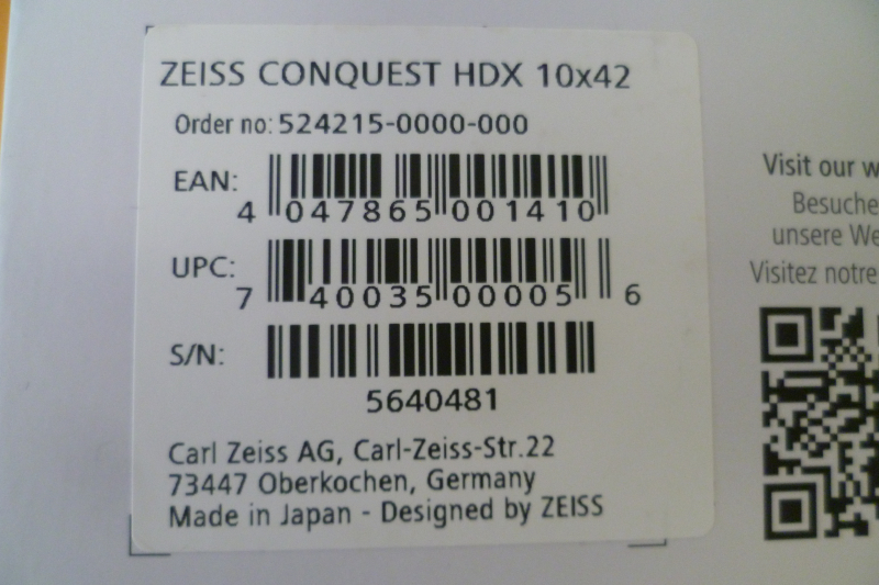 Fernglas Zeiss Conquest HDX 10x42 – Bild 6