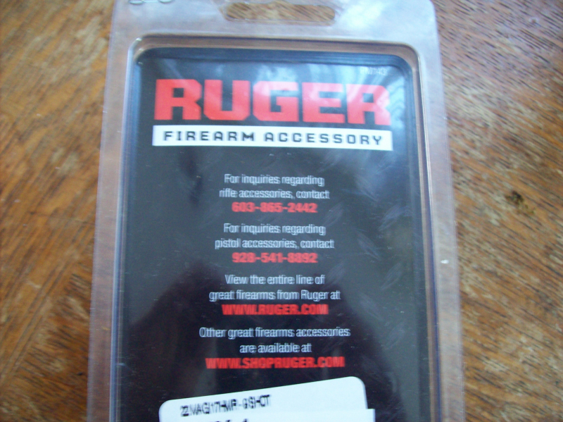 9 Schuss Magazin für Ruger KK-Automat 22 WMR – Bild 2